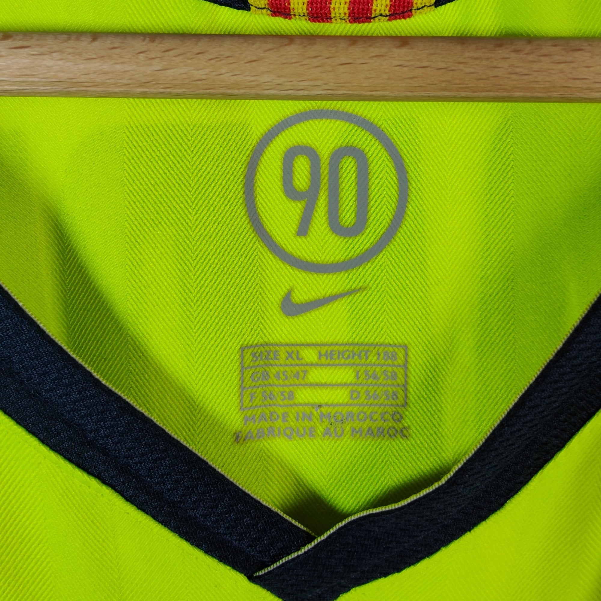 2005 - 06 FC Barcelona Away Shirt Ronaldinho 10 - 8.5/10 - (XL) - Eternal Pitch