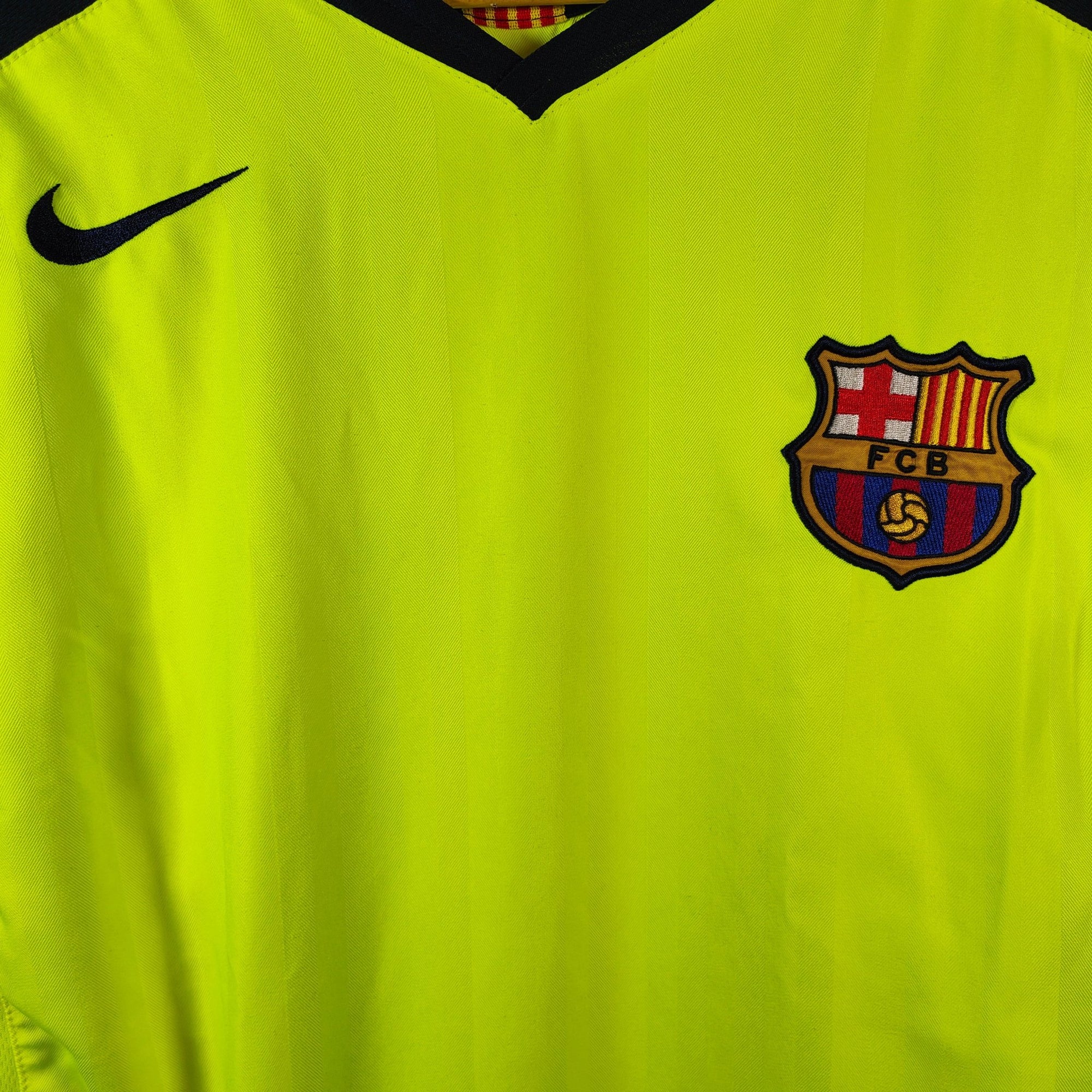 2005 - 06 FC Barcelona Away Shirt Ronaldinho 10 - 9/10 - (M) - Eternal Pitch