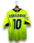 2005 - 06 FC Barcelona Away Shirt Ronaldinho 10 - 9/10 - (M) - Eternal Pitch