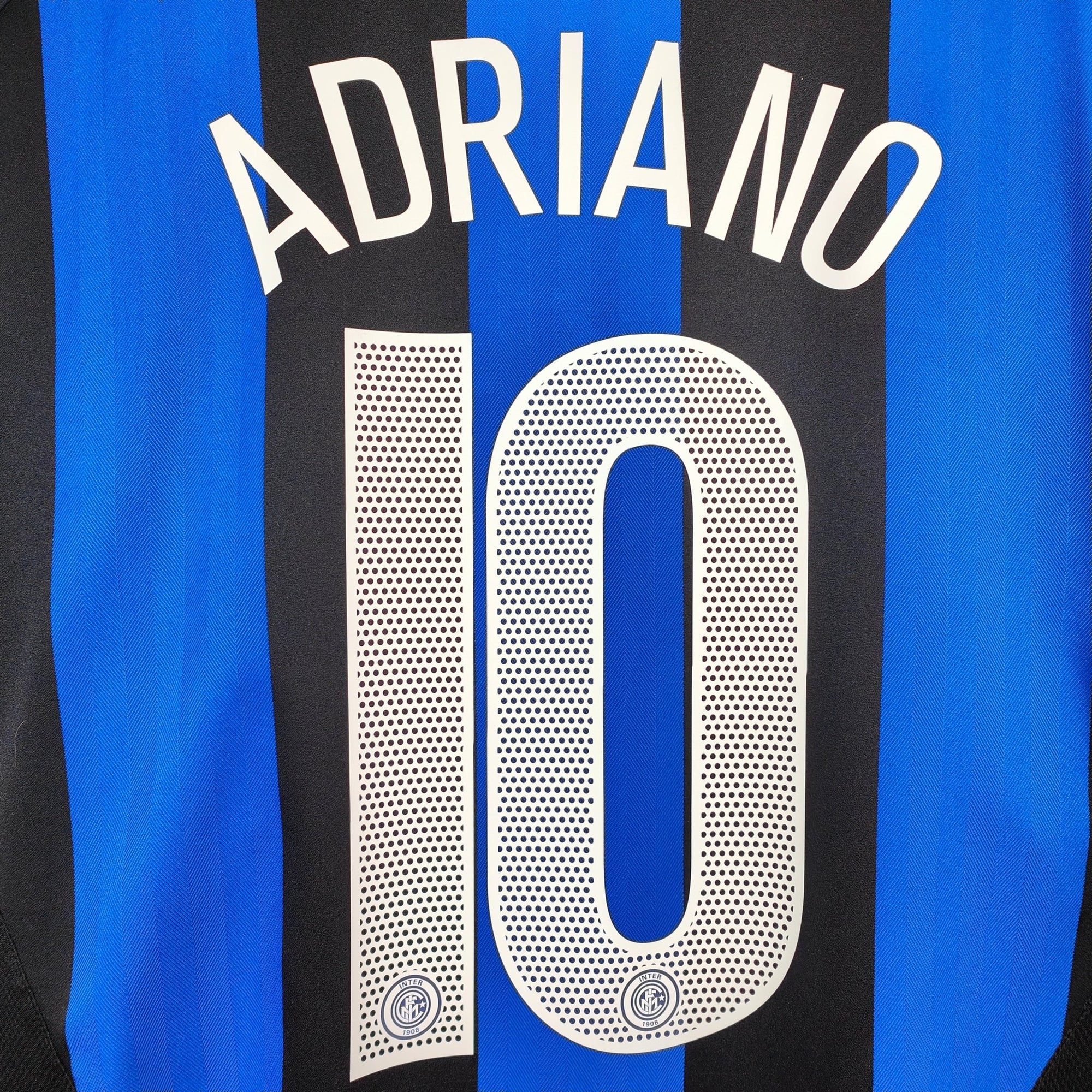 2005 - 06 Inter Milan Home Shirt Adriano 10 - 8/10 - (L) - Eternal Pitch