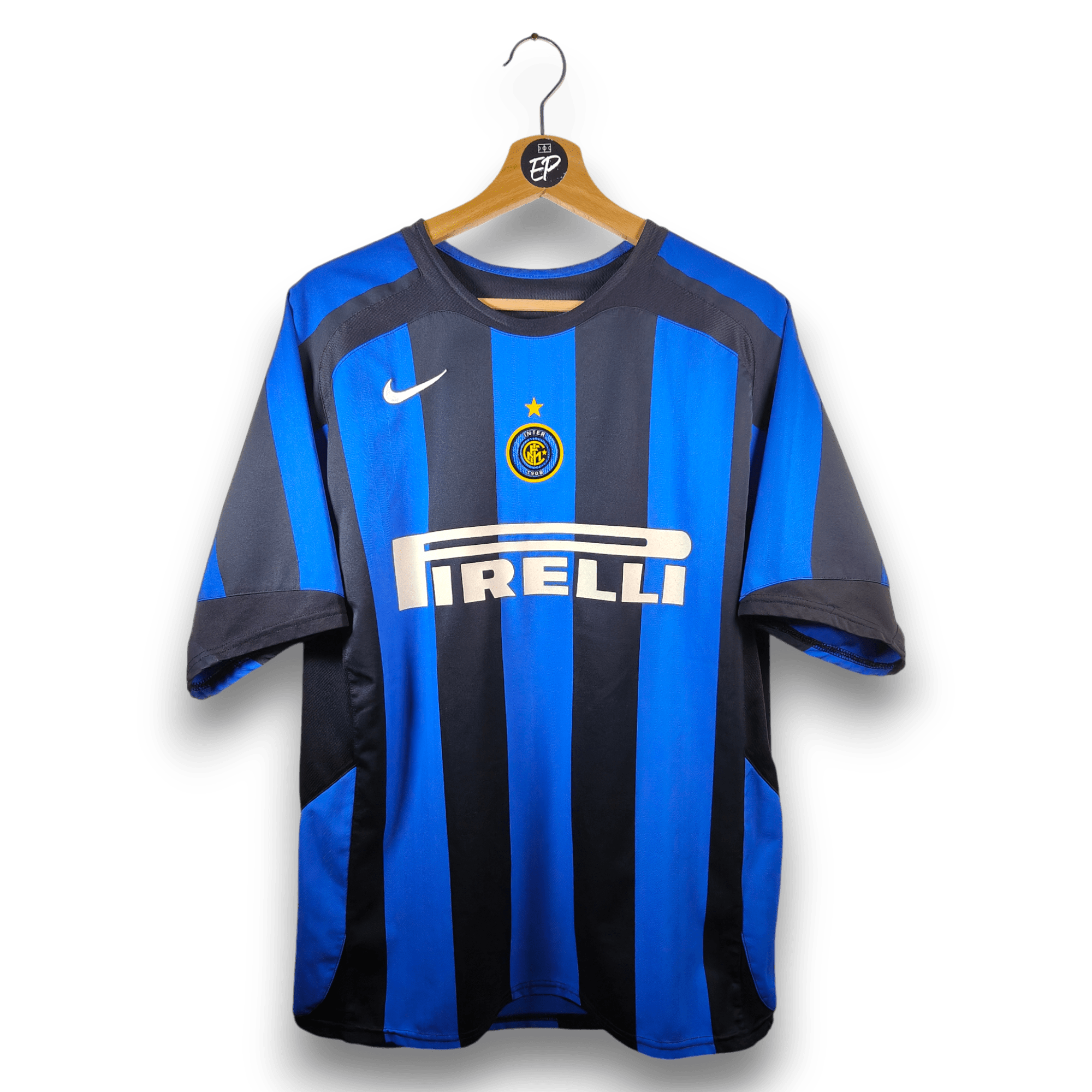 2005 - 06 Inter Milan Home Shirt Adriano 10 - 9/10 - (M) - Eternal Pitch