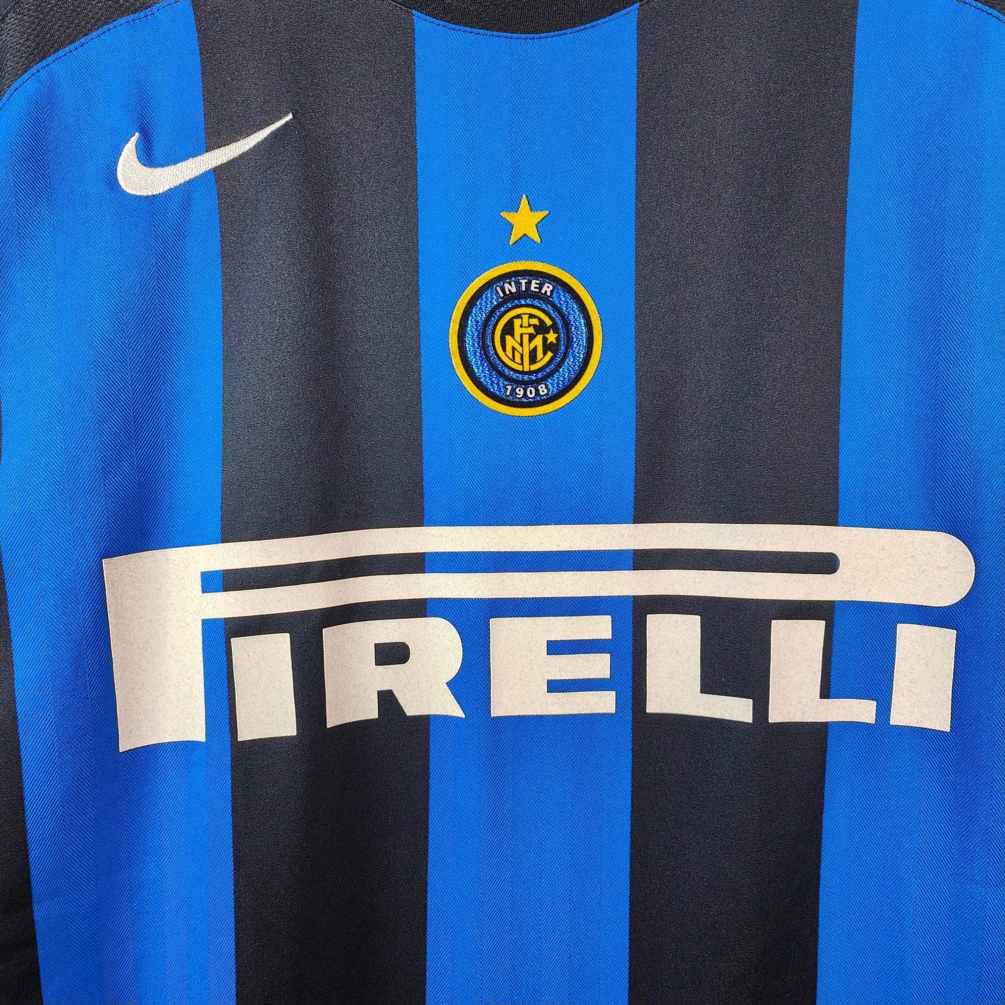 2005 - 06 Inter Milan Home Shirt Adriano 10 - 9/10 - (M) - Eternal Pitch