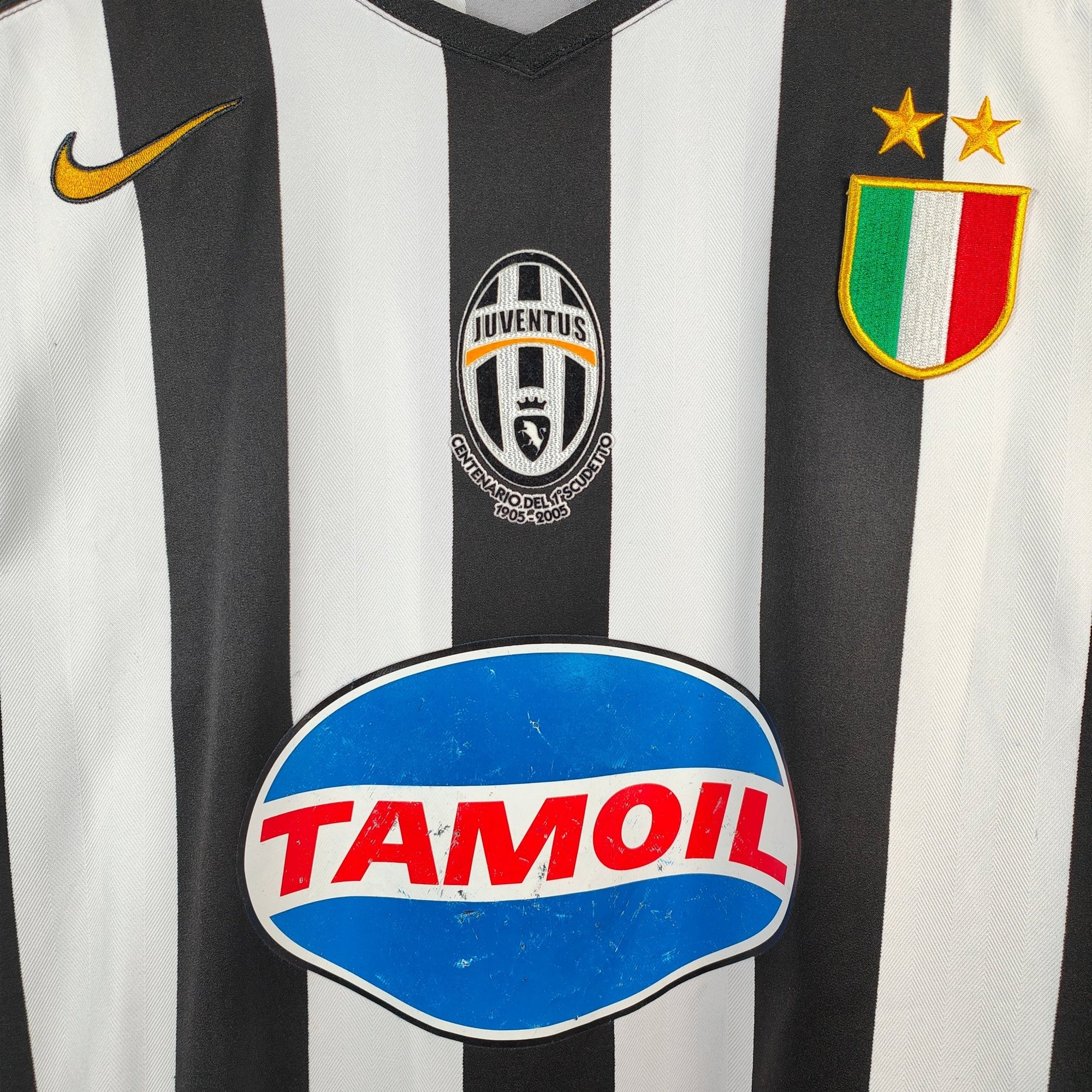 2005 - 06 Juventus Home Shirt Ibrahimovic 9 - 7/10 - (M) - Eternal Pitch