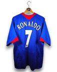 2005 - 06 Manchester United Away Shirt Ronaldo 7 (L) - Eternal Pitch