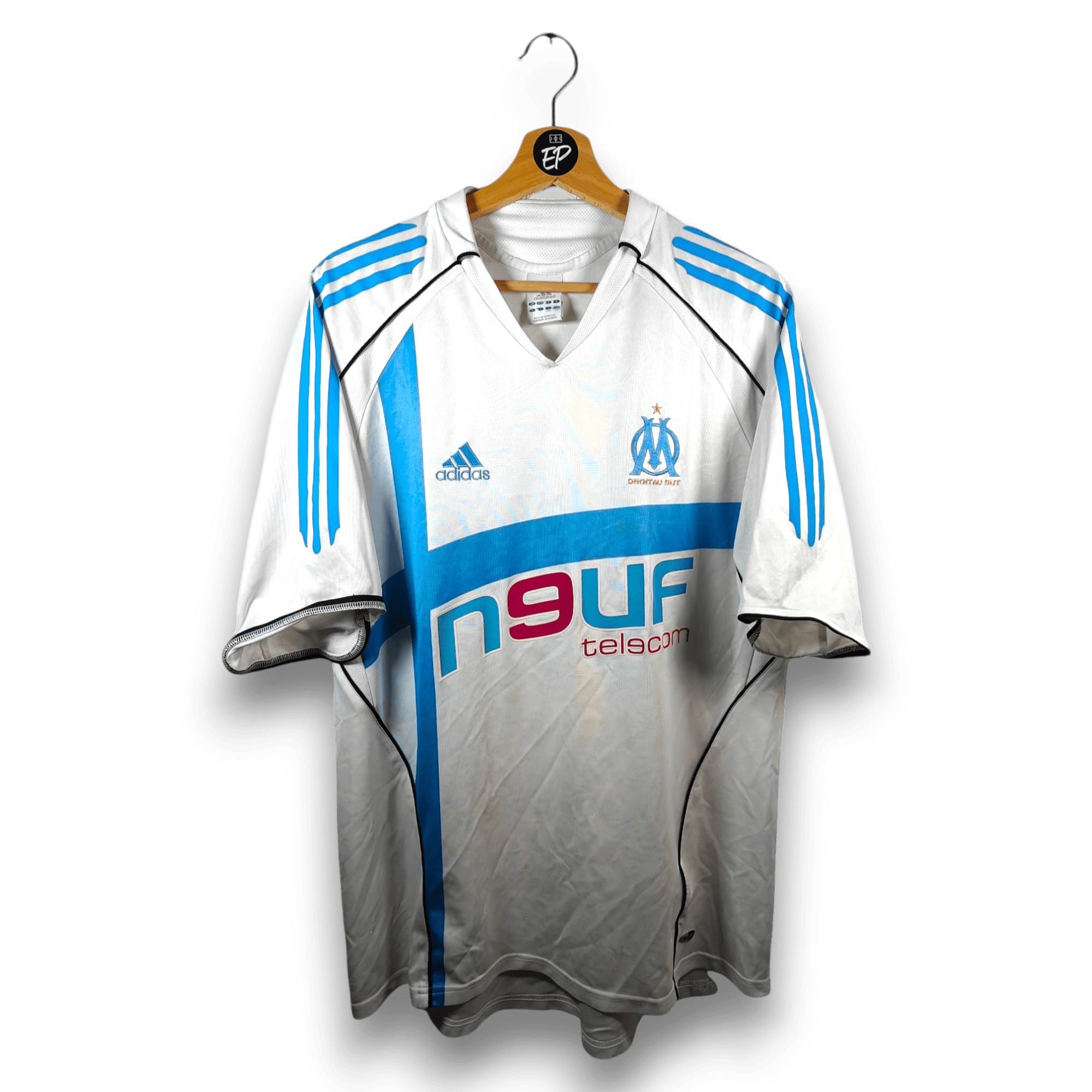 2005 - 06 Marseille Home Shirt (L) - Eternal Pitch