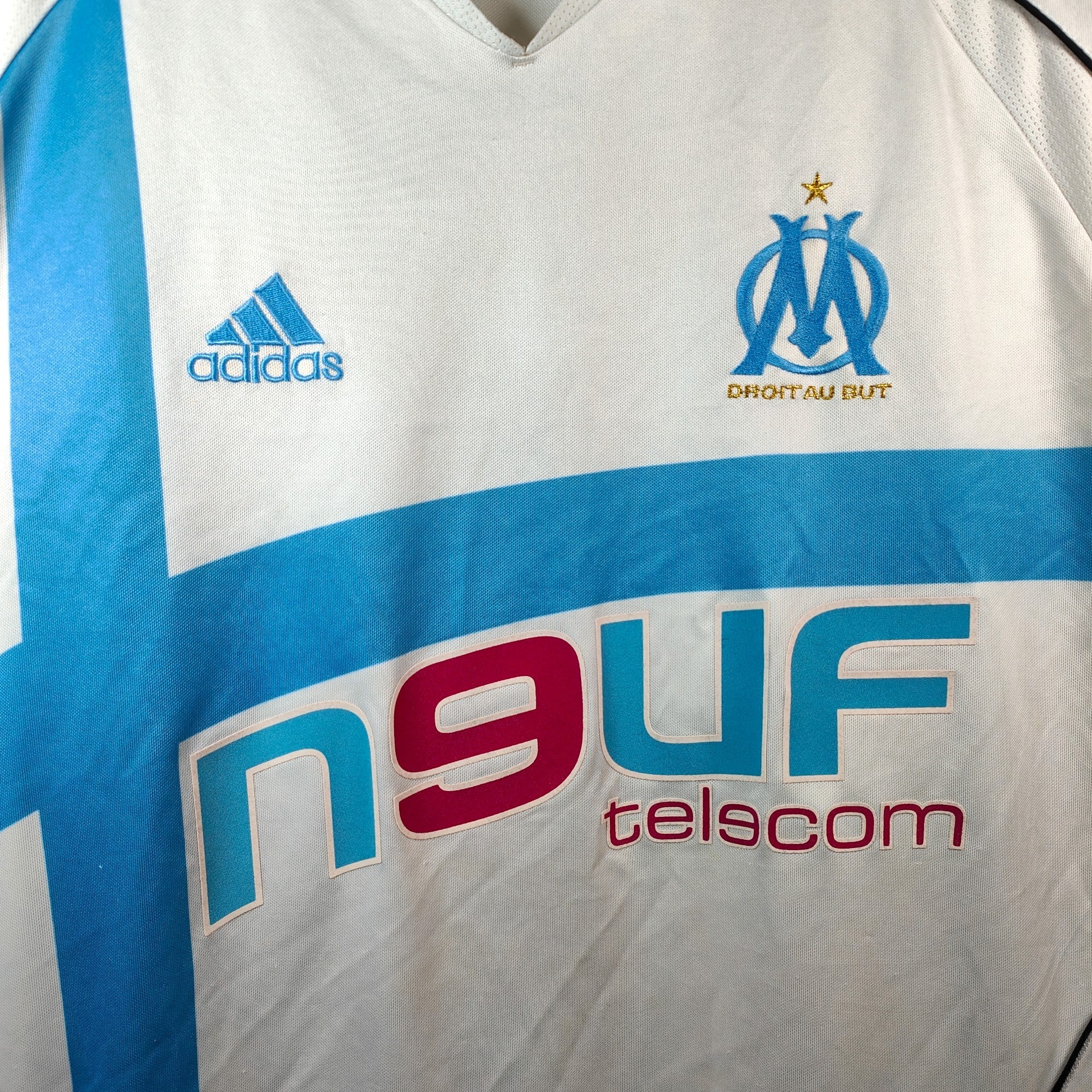 2005 - 06 Marseille Home Shirt (L) - Eternal Pitch