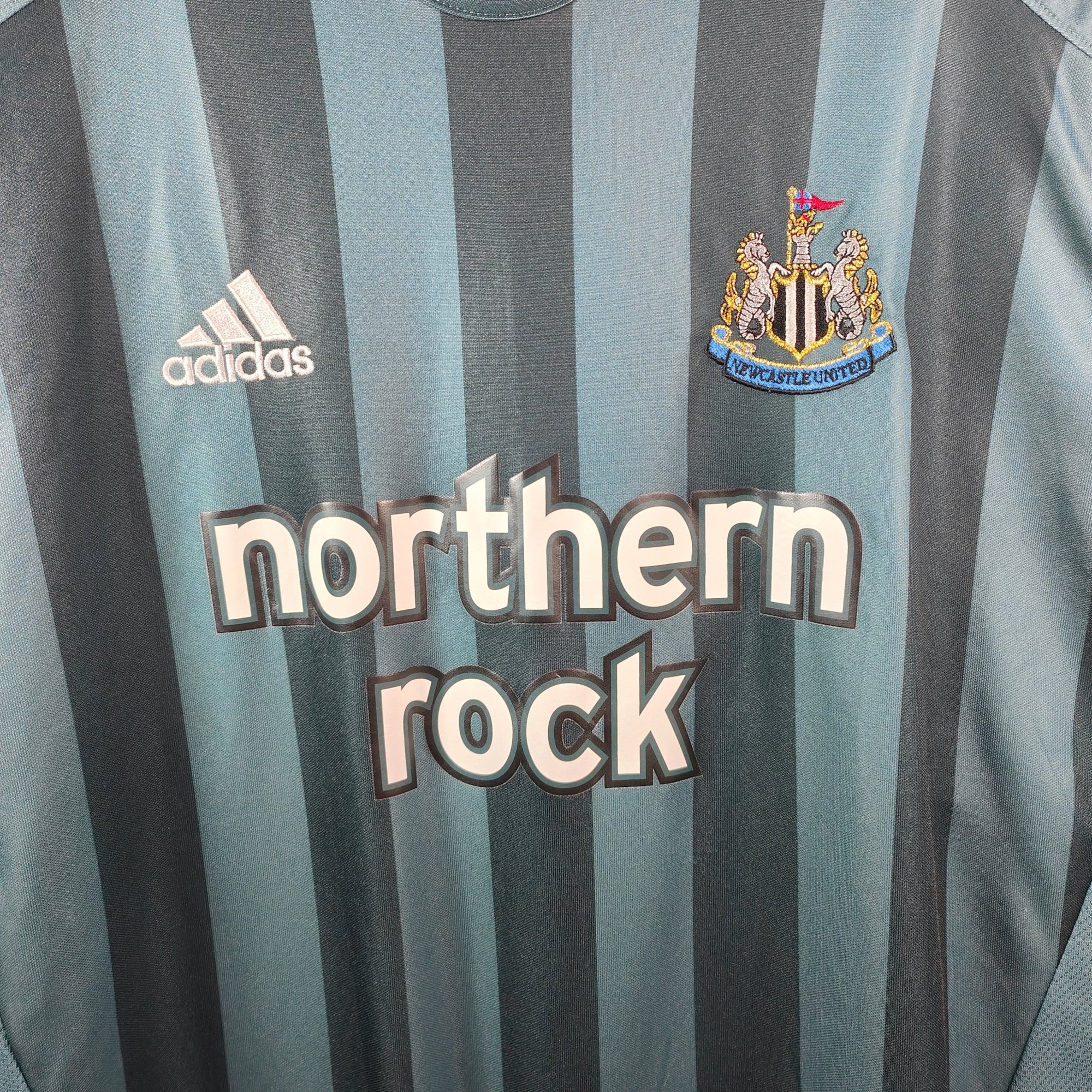 2005 - 06 Newcastle Away Shirt Shearer 9 - 8.5/10 - (L) - Eternal Pitch