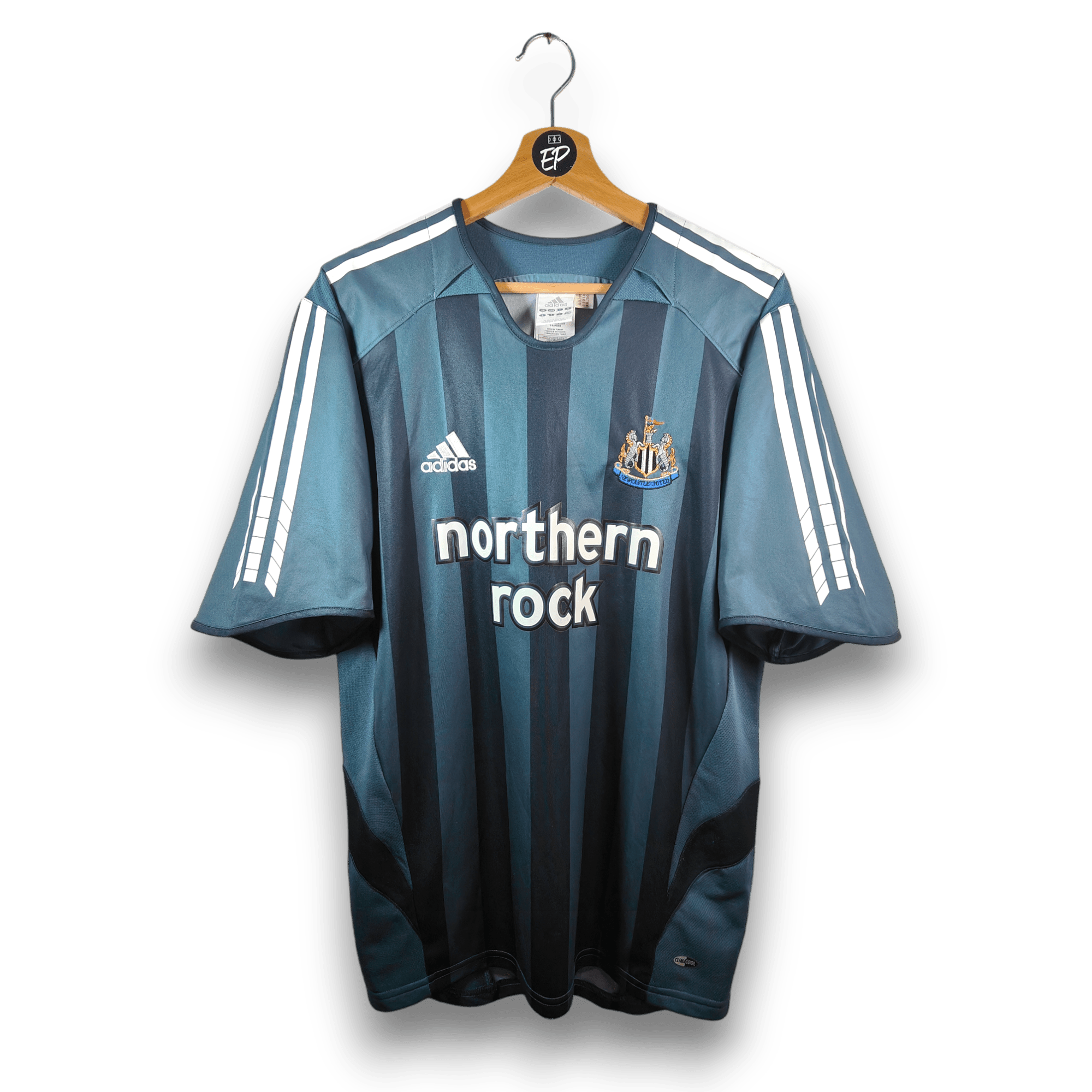 2005 - 06 Newcastle Away Shirt Shearer 9 - 8.5/10 - (L) - Eternal Pitch