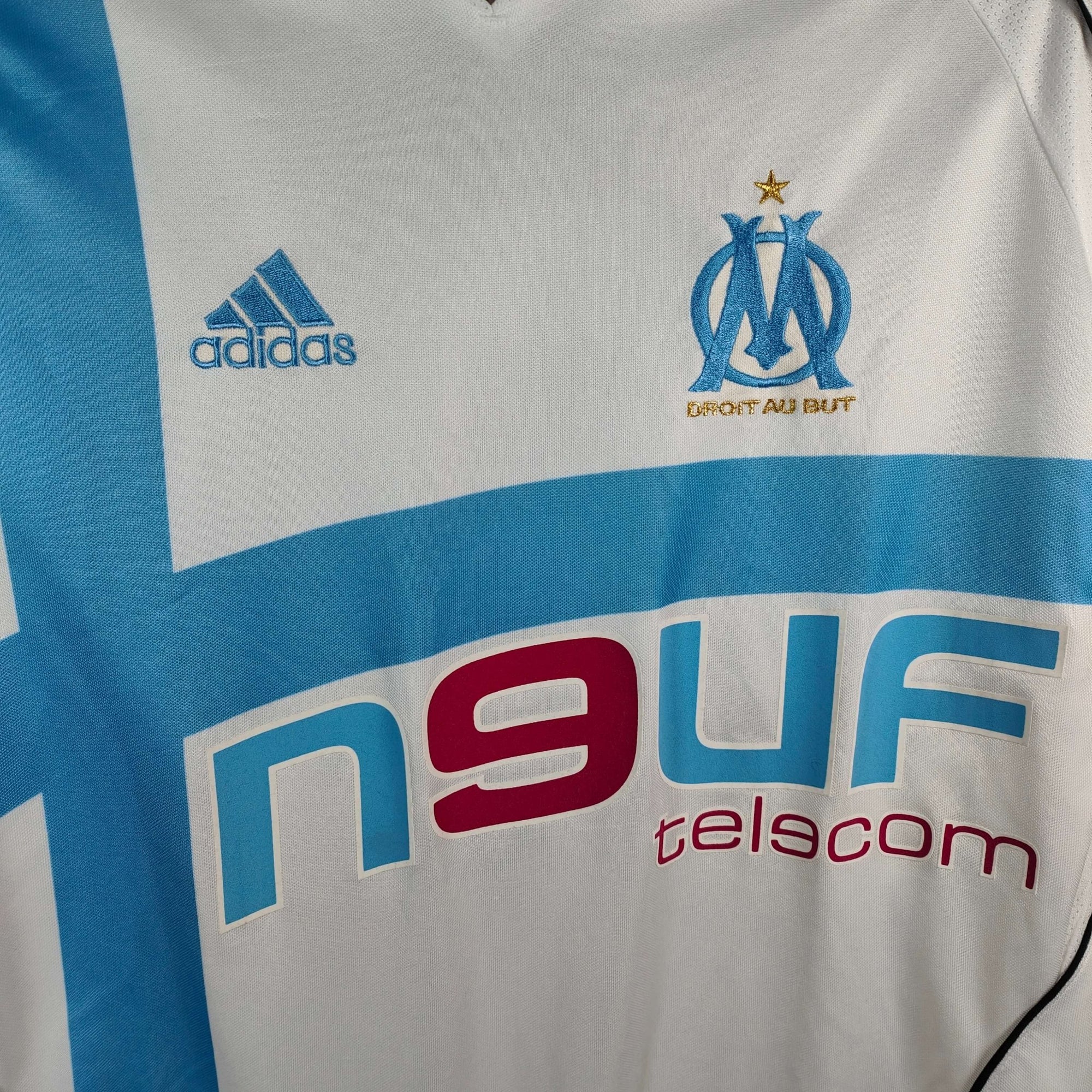 2005 - 06 Olympique Marseille Home Shirt Rbery 7 - 7.5/10 - (S) - Eternal Pitch