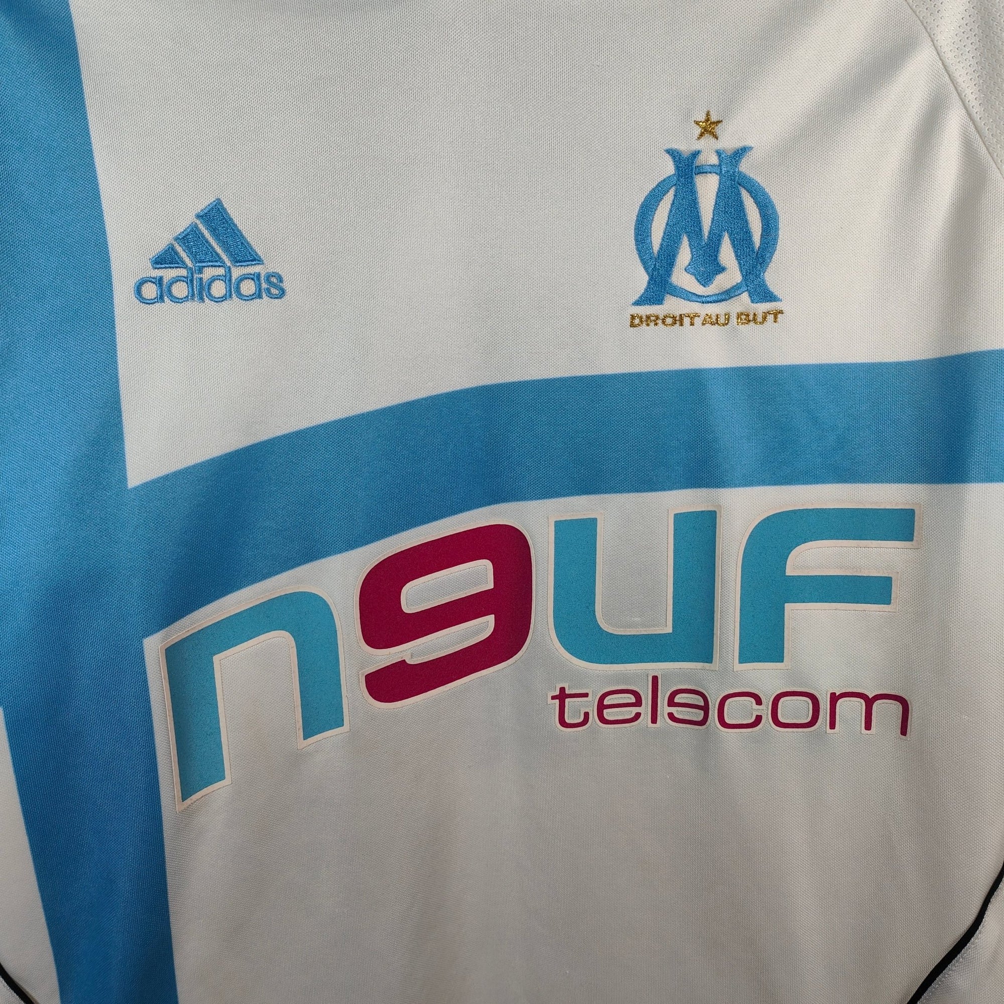 2005 - 06 Olympique Marseille Home Shirt Ribery 7 - 8.5/10 - (M) - Eternal Pitch