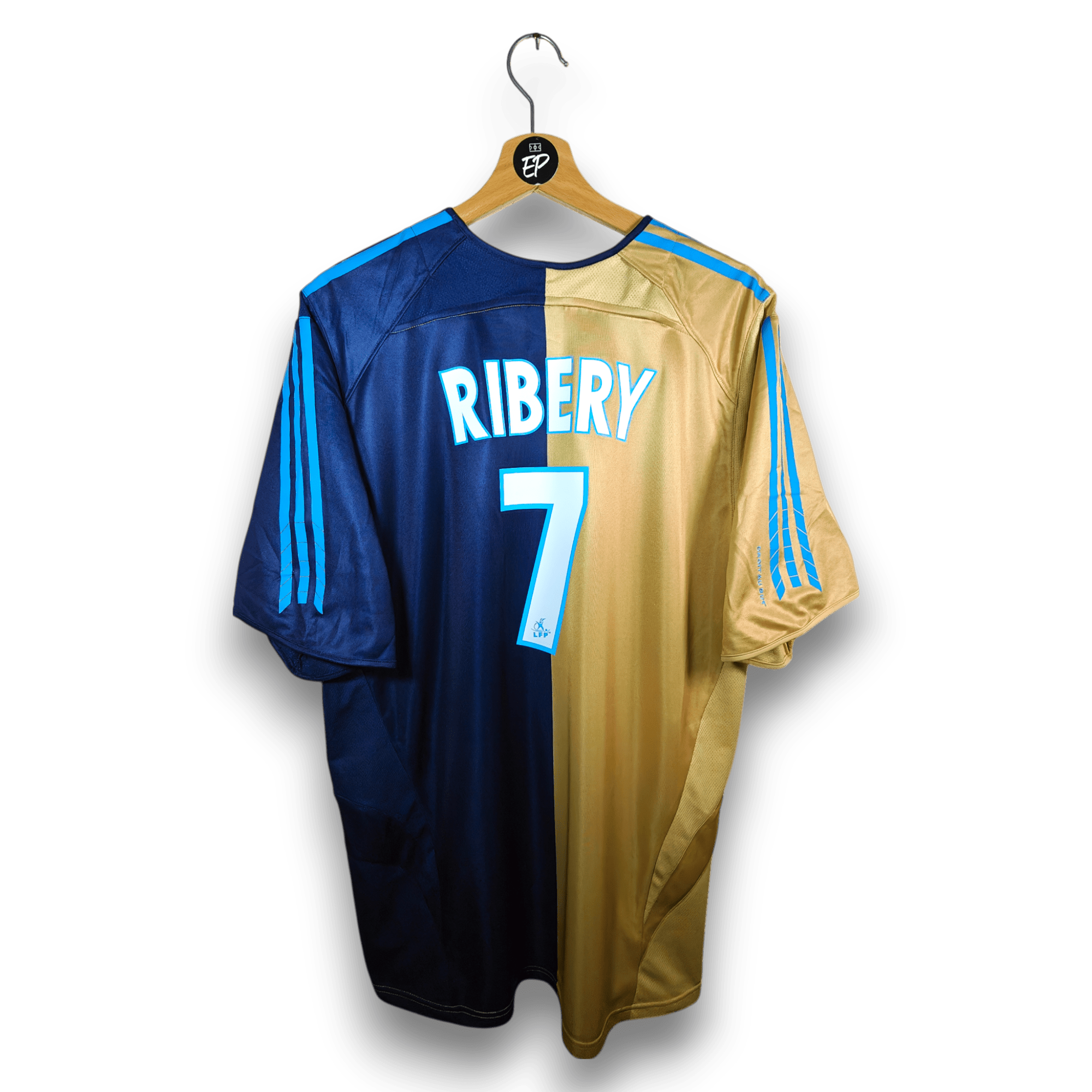 2005 - 06 Olympique Marseille Third Shirt Ribery 7 - 8.5/10 - (XL) - Eternal Pitch