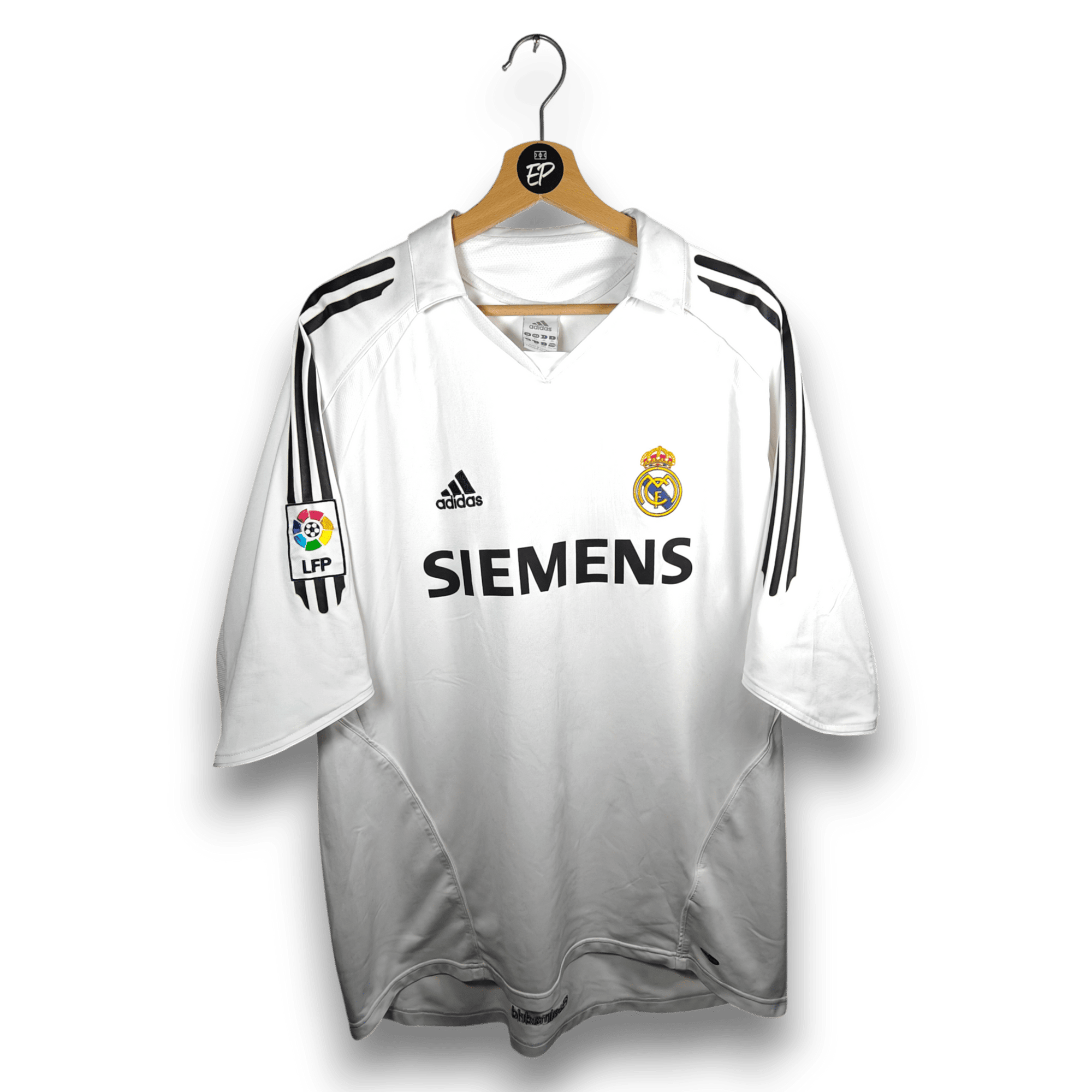 2005 - 06 Real Madrid Home Shirt Ronaldo 9 - 8/10 - (XL) - Eternal Pitch