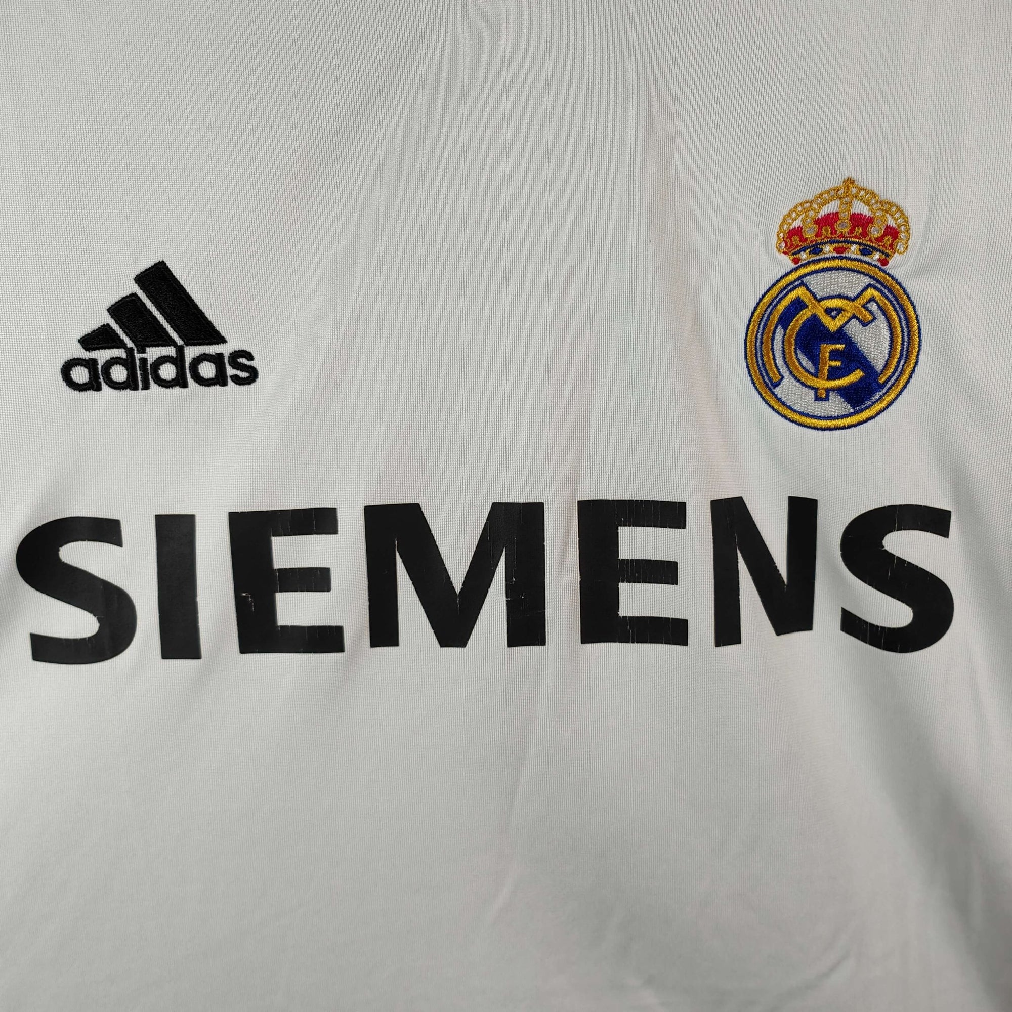 2005 - 06 Real Madrid Home Shirt Zidane 5 - 8.5/10 - (XL) - Eternal Pitch