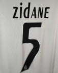 2005 - 06 Real Madrid Home Shirt Zidane 5 - 8.5/10 - (XL) - Eternal Pitch