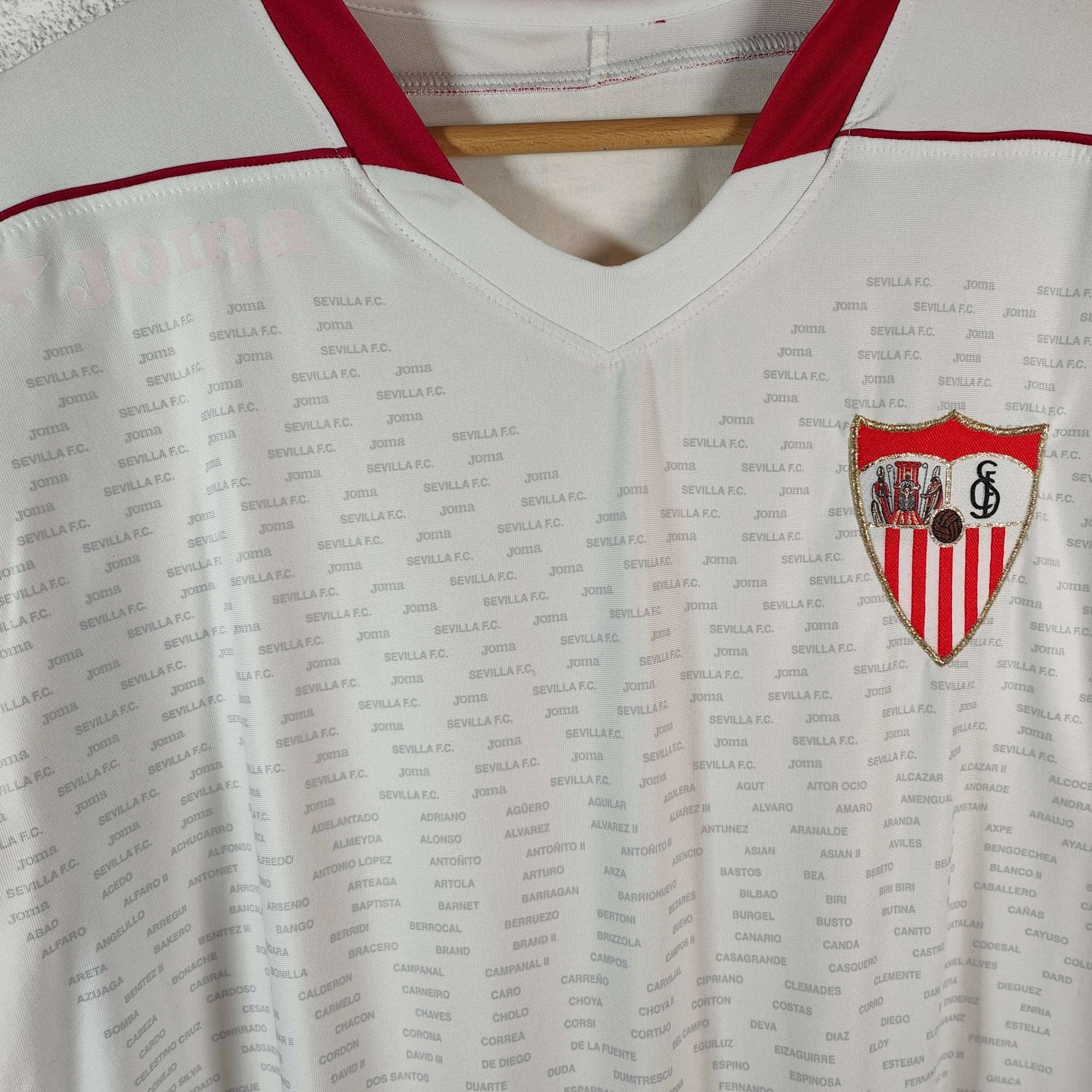 2005 - 06 Sevilla Home Shirt - 7.5/10 - (XL slim) - Eternal Pitch
