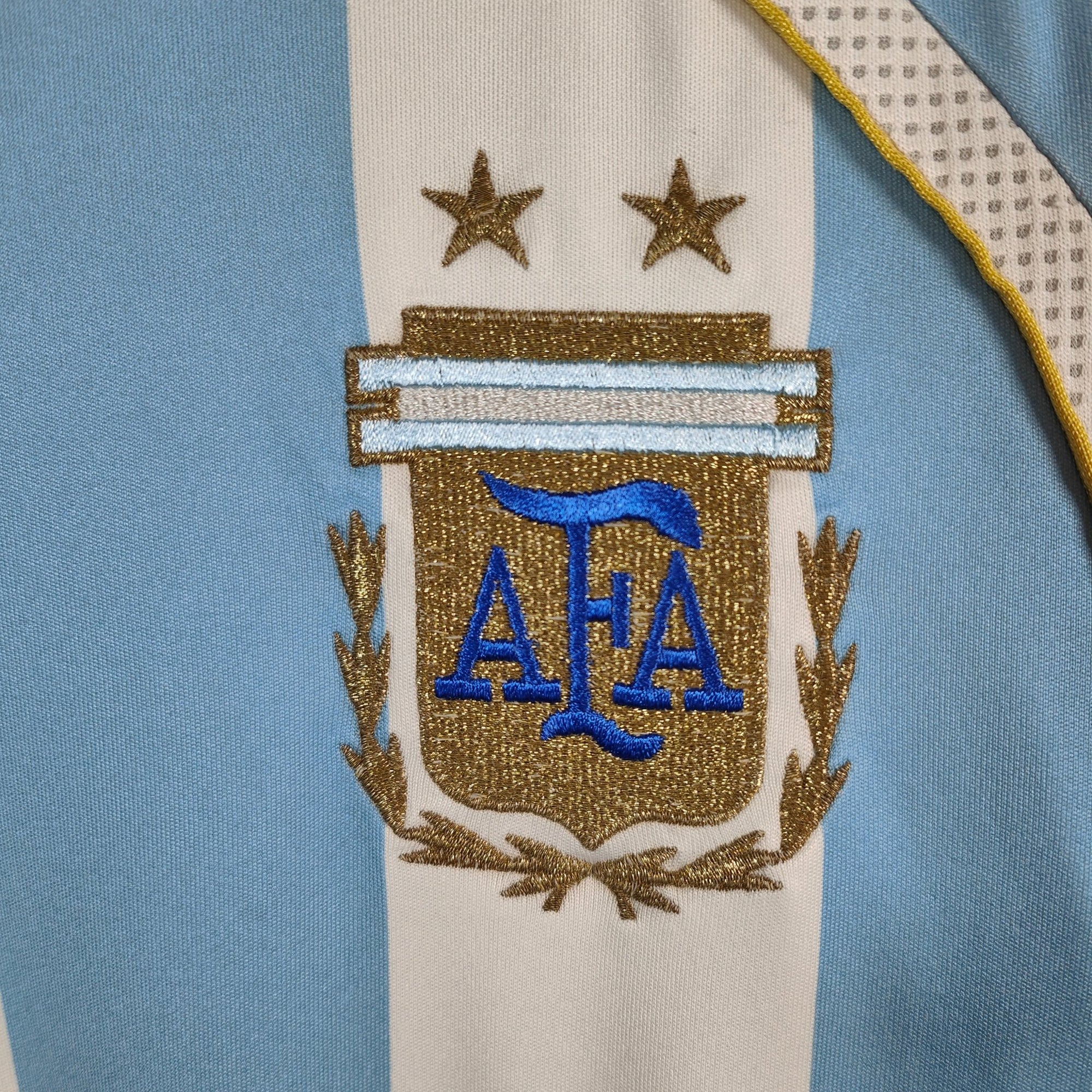 2005 - 07 Argentina Home Shirt Riquelme 10 - 9/10 - (M) - Eternal Pitch