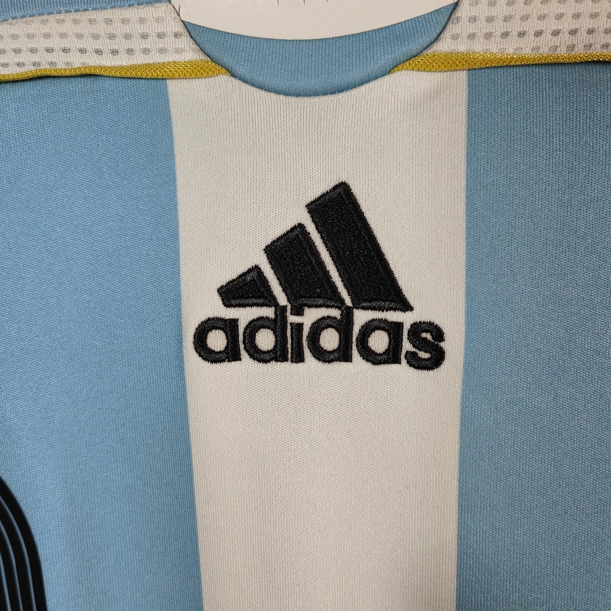 2005 - 07 Argentina Home Shirt Riquelme 10 - 9/10 - (M) - Eternal Pitch