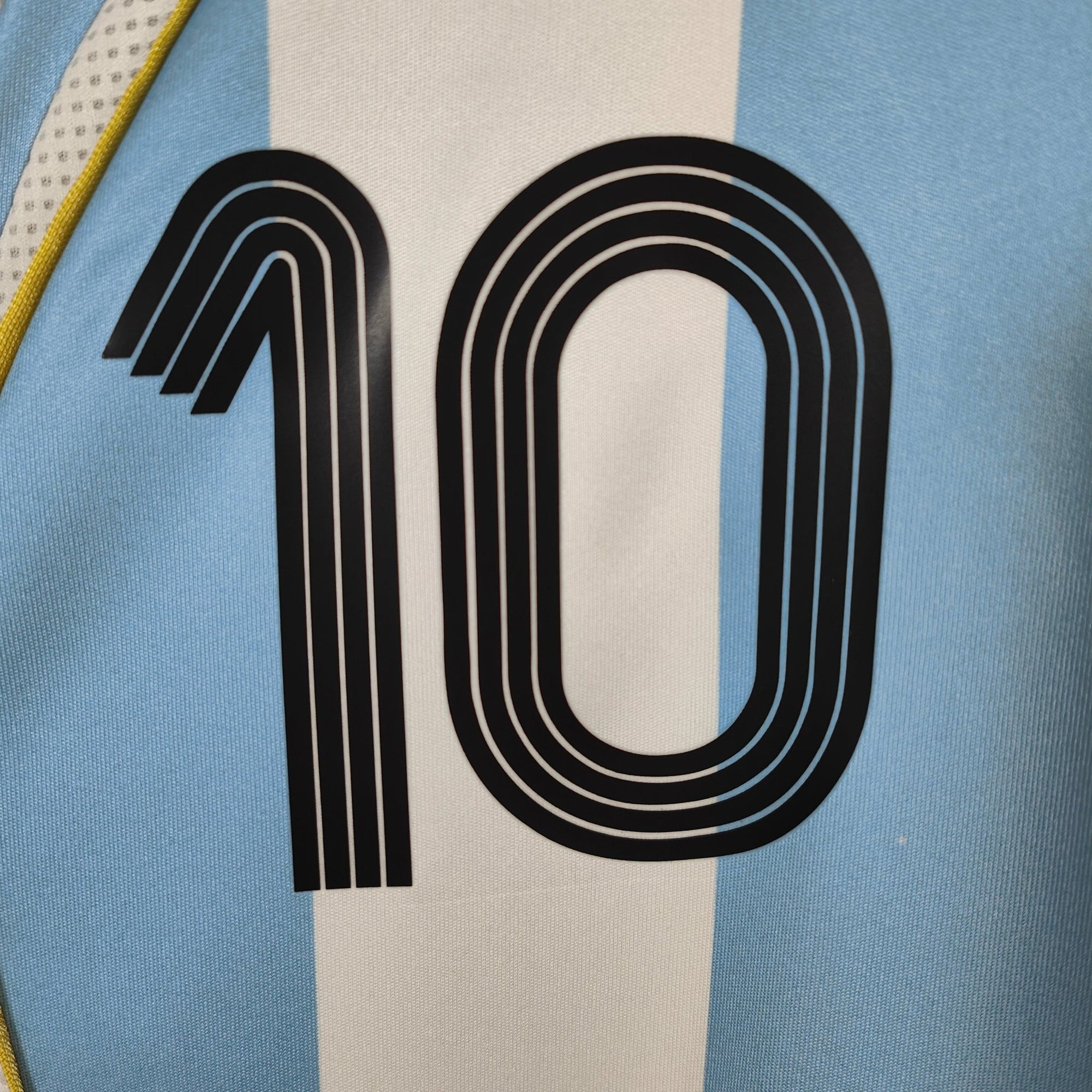 2005 - 07 Argentina Home Shirt Riquelme 10 - 9/10 - (M) - Eternal Pitch