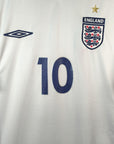 2005 - 07 England Home Shirt Owen 10 (M) - Eternal Pitch