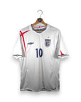 2005 - 07 England Home Shirt Owen 10 (M) - Eternal Pitch