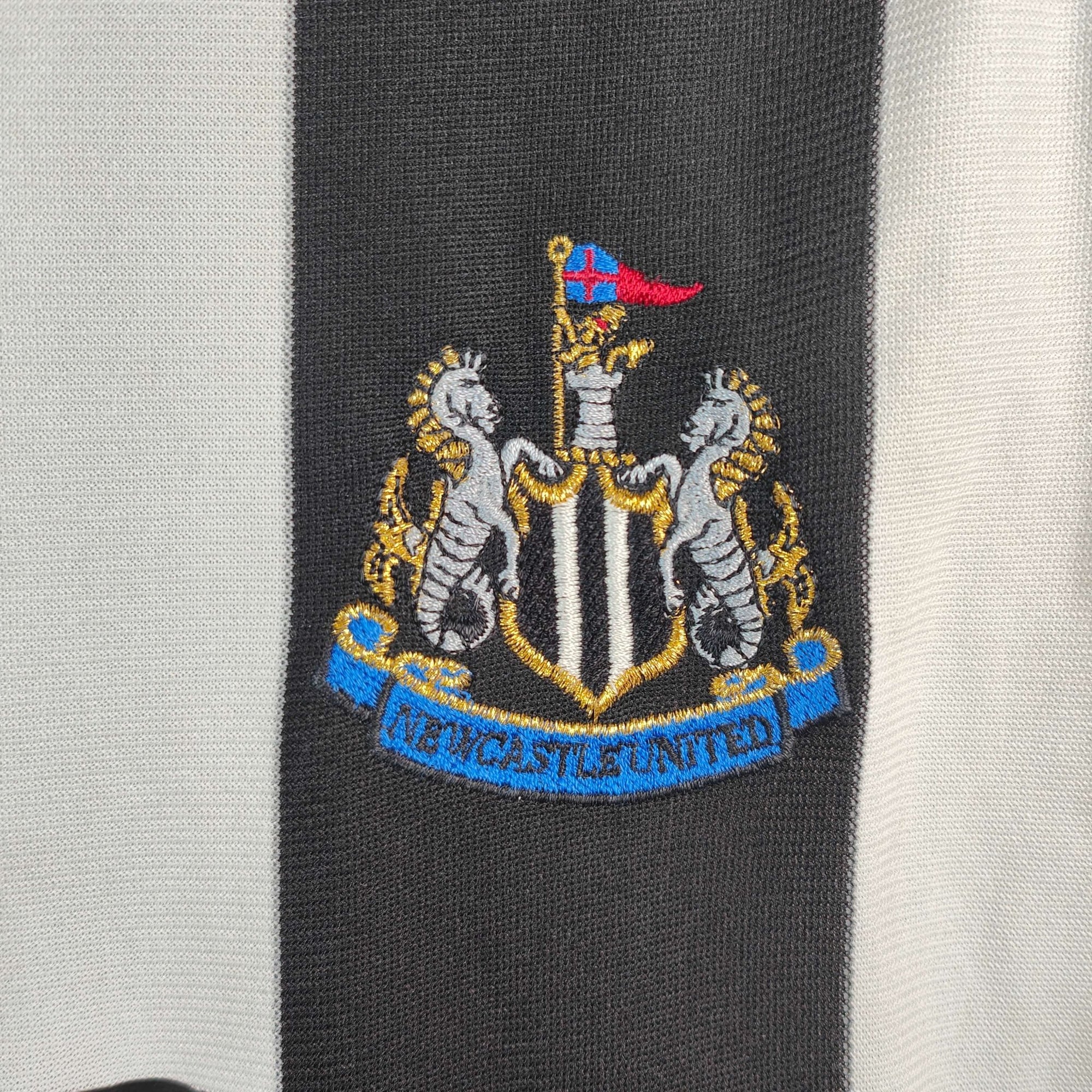 2005 - 07 Newcastle Home Shirt Shearer 9 - 9/10 - (XL) - Eternal Pitch