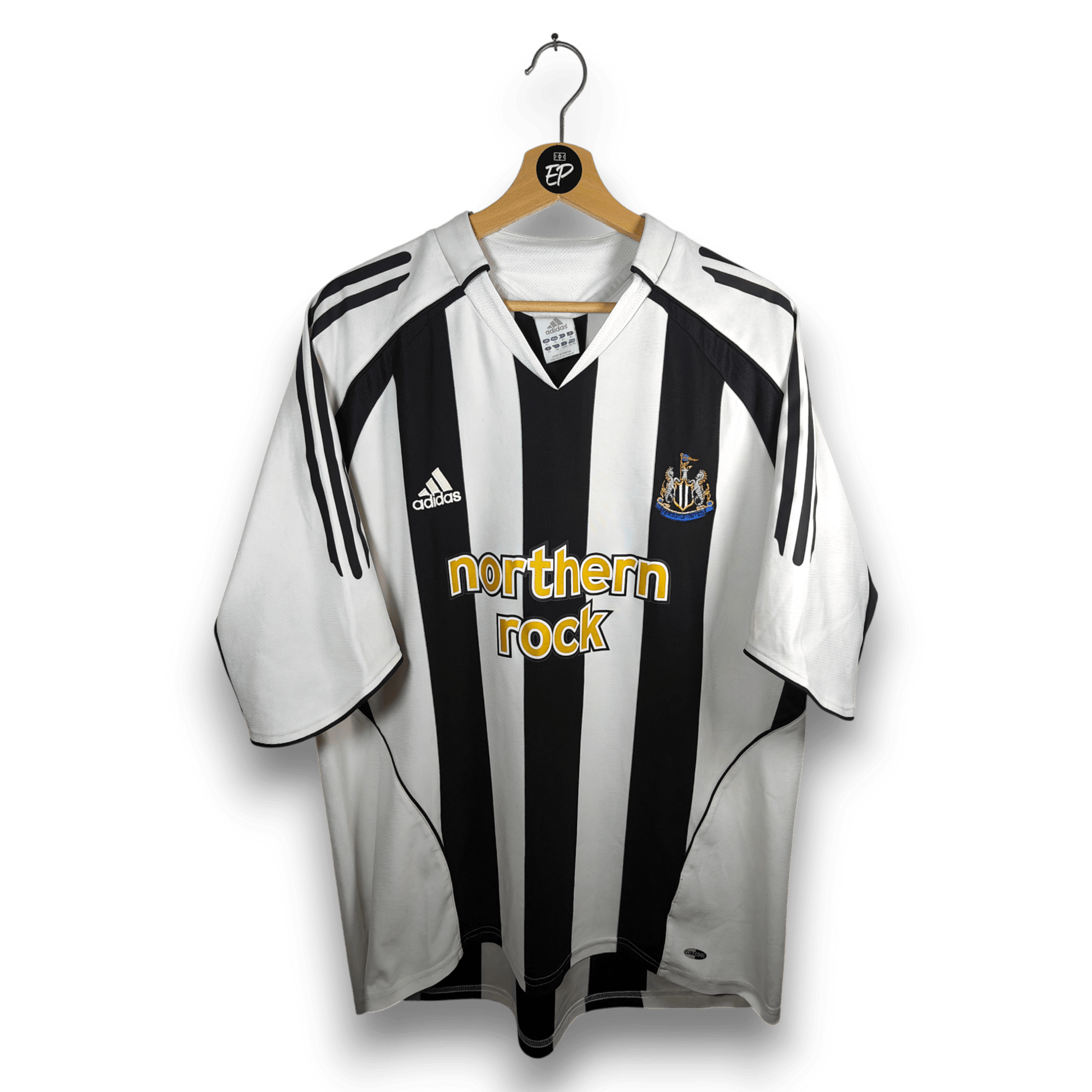 2005 - 07 Newcastle Home Shirt Shearer 9 - 9/10 - (XL) - Eternal Pitch