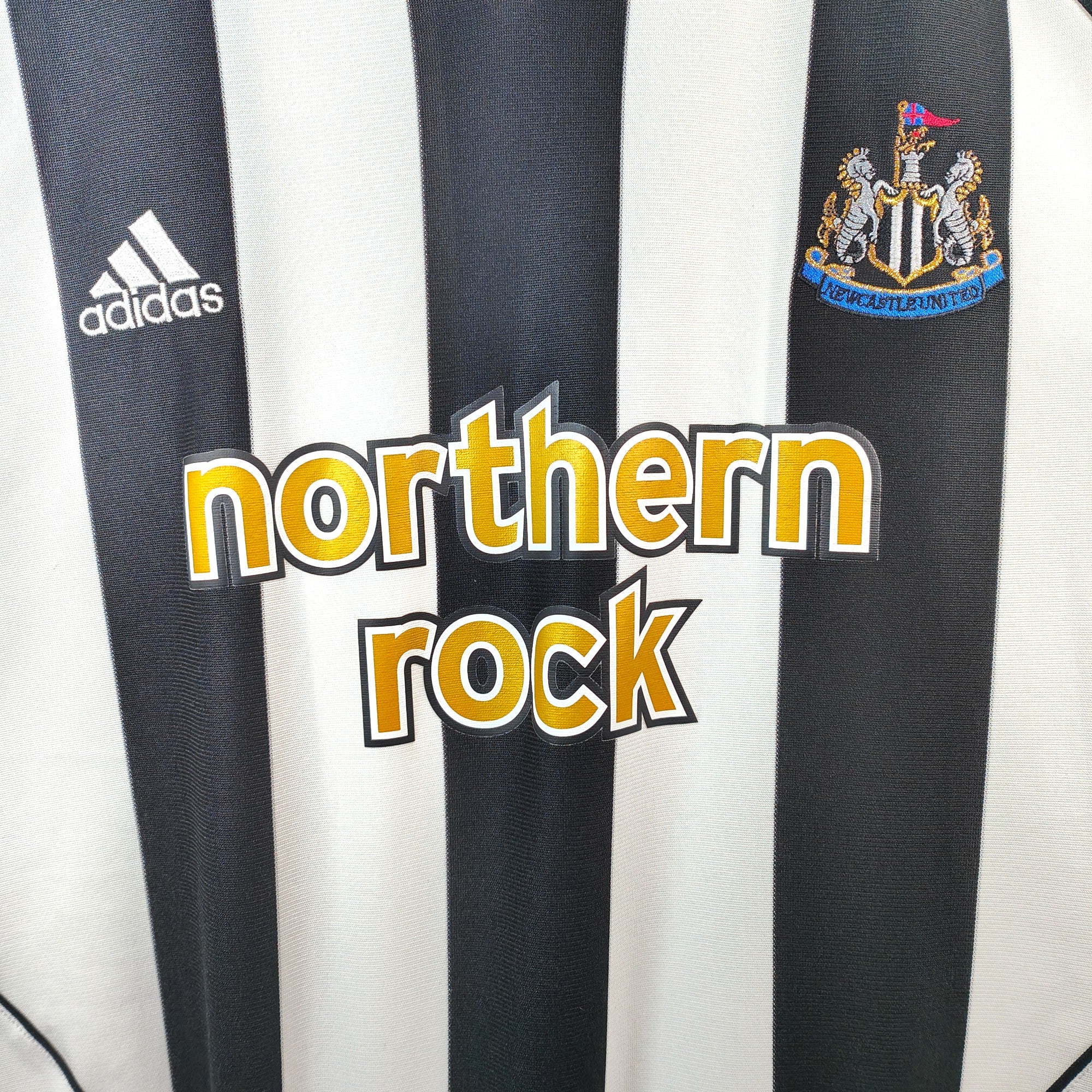2005 - 07 Newcastle Home Shirt Shearer 9 (L) - Eternal Pitch