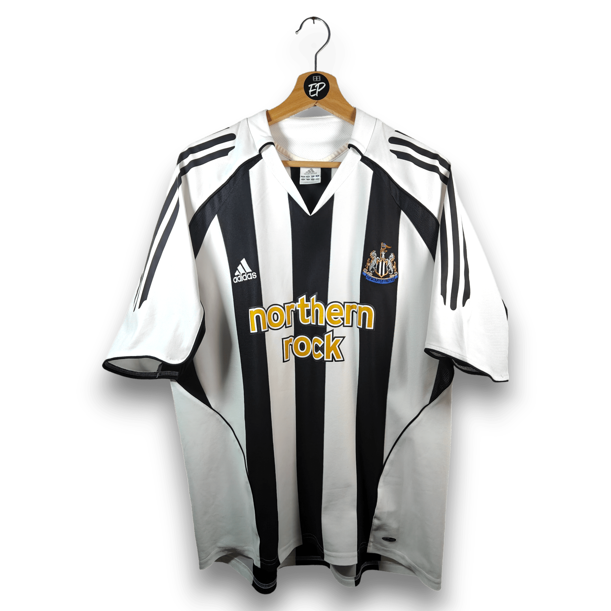 2005 - 07 Newcastle Home Shirt Shearer 9 (L) - Eternal Pitch
