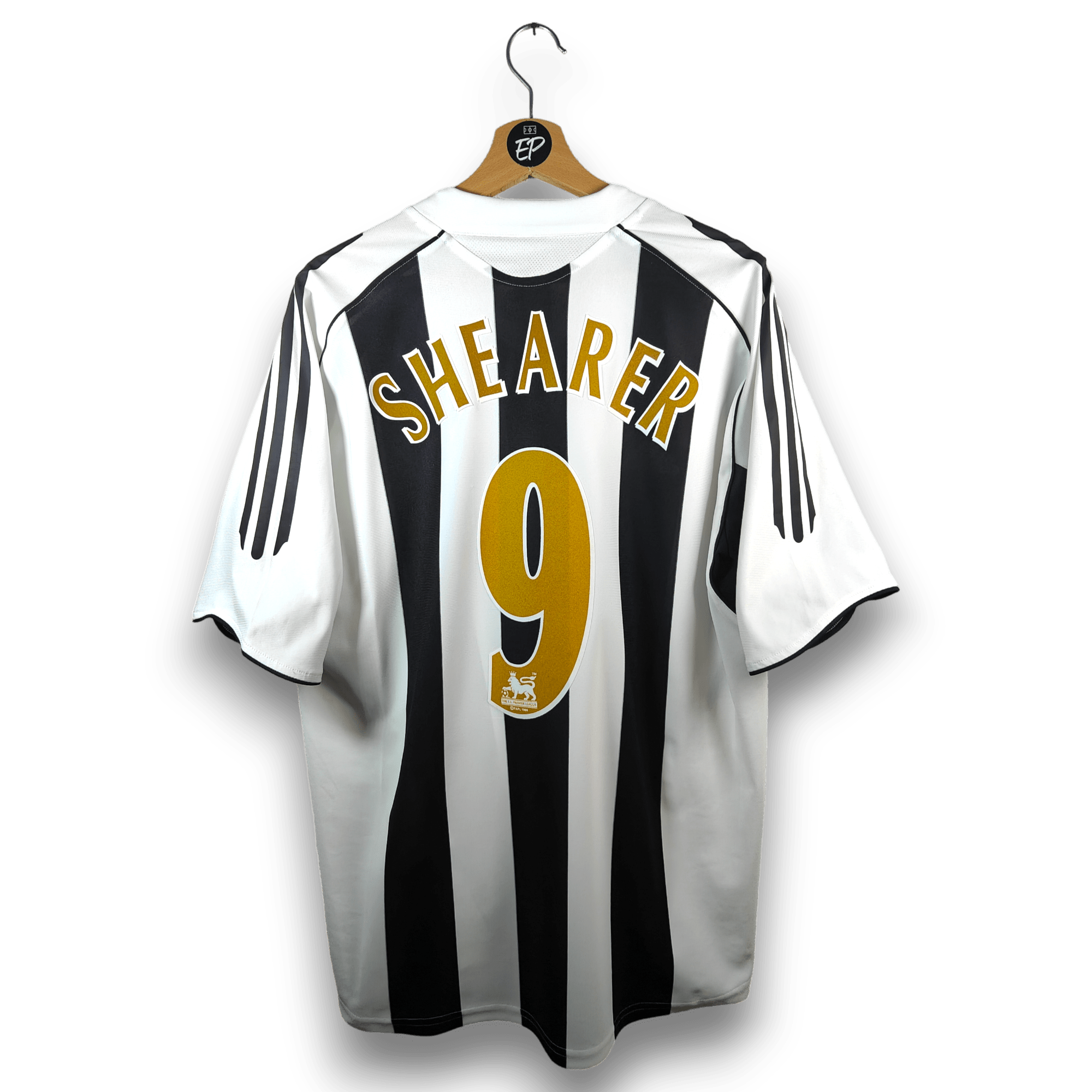 2005 - 07 Newcastle Home Shirt Shearer 9 (L) - Eternal Pitch