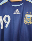 2006 - 07 Argentina Away Shirt Messi 19 - 9.5/10 - (M) - Eternal Pitch