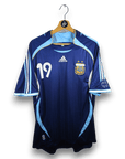 2006 - 07 Argentina Away Shirt Messi 19 - 9.5/10 - (XL) - Eternal Pitch