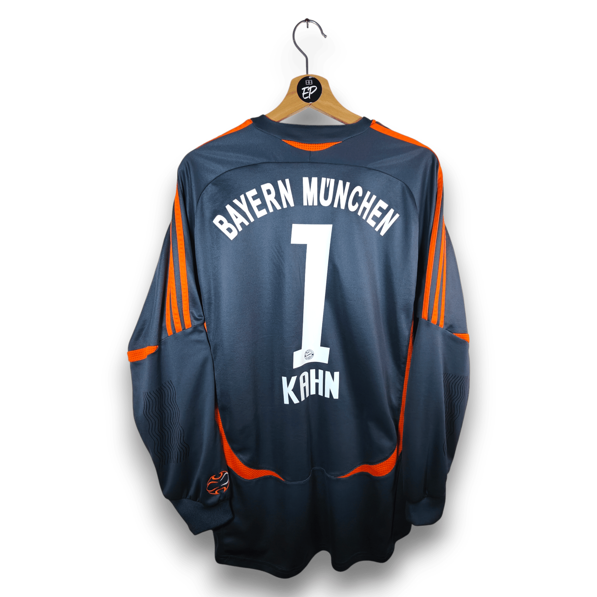 2006 - 07 Bayern Munich GK Shirt Kahn LS 1 - 8.5/10 - (L) - Eternal Pitch