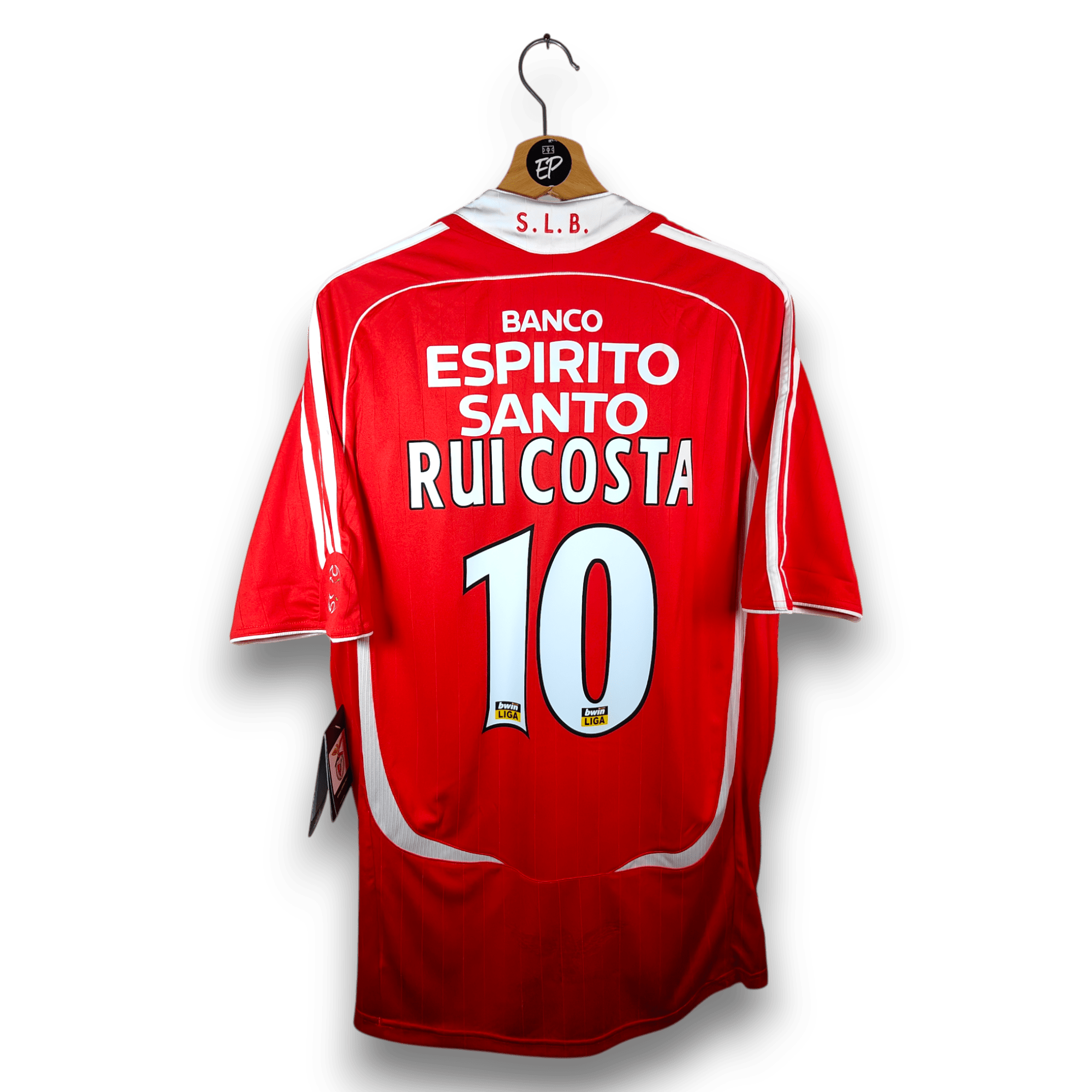 2006 - 07 Benfica Home Shirt Rui Costa 10 - BNWT 10/10 - (L) - Eternal Pitch