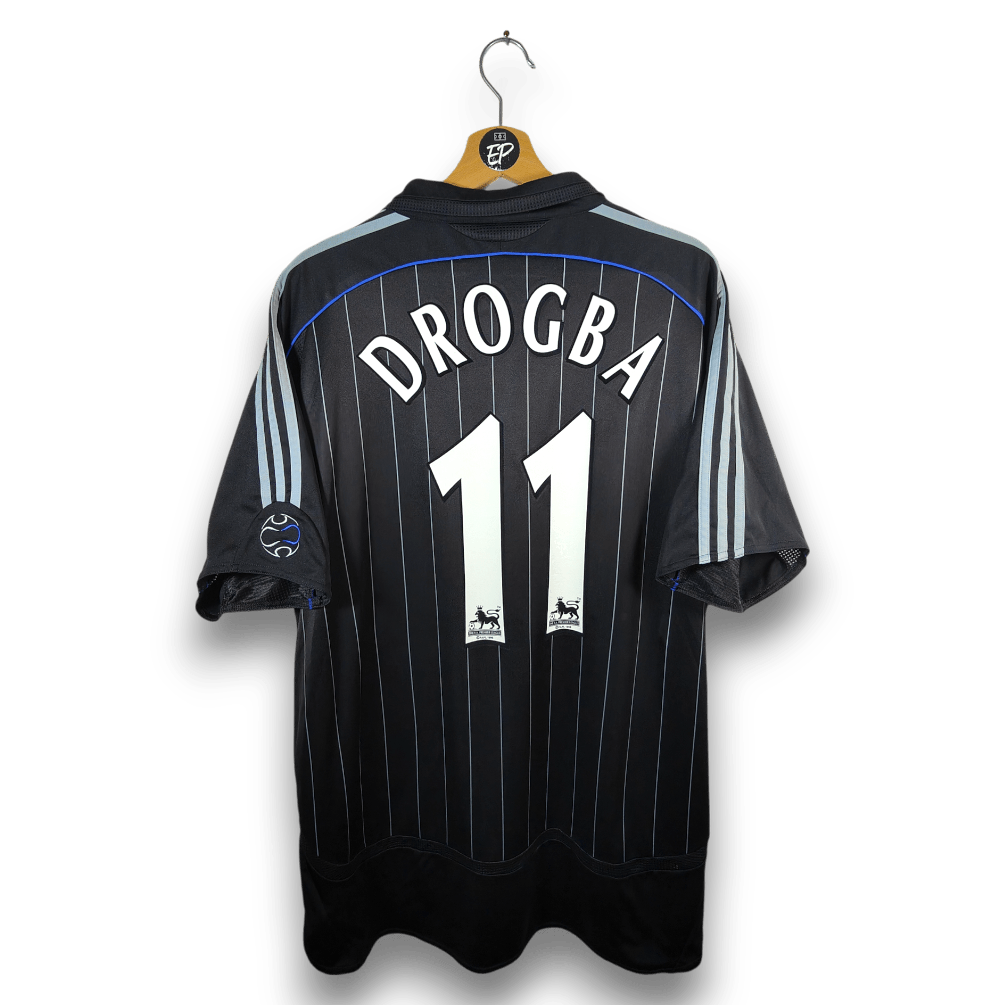 2006 - 07 Chelsea Third Shirt Drogba 11 - 9.5/10 - (XL) - Eternal Pitch