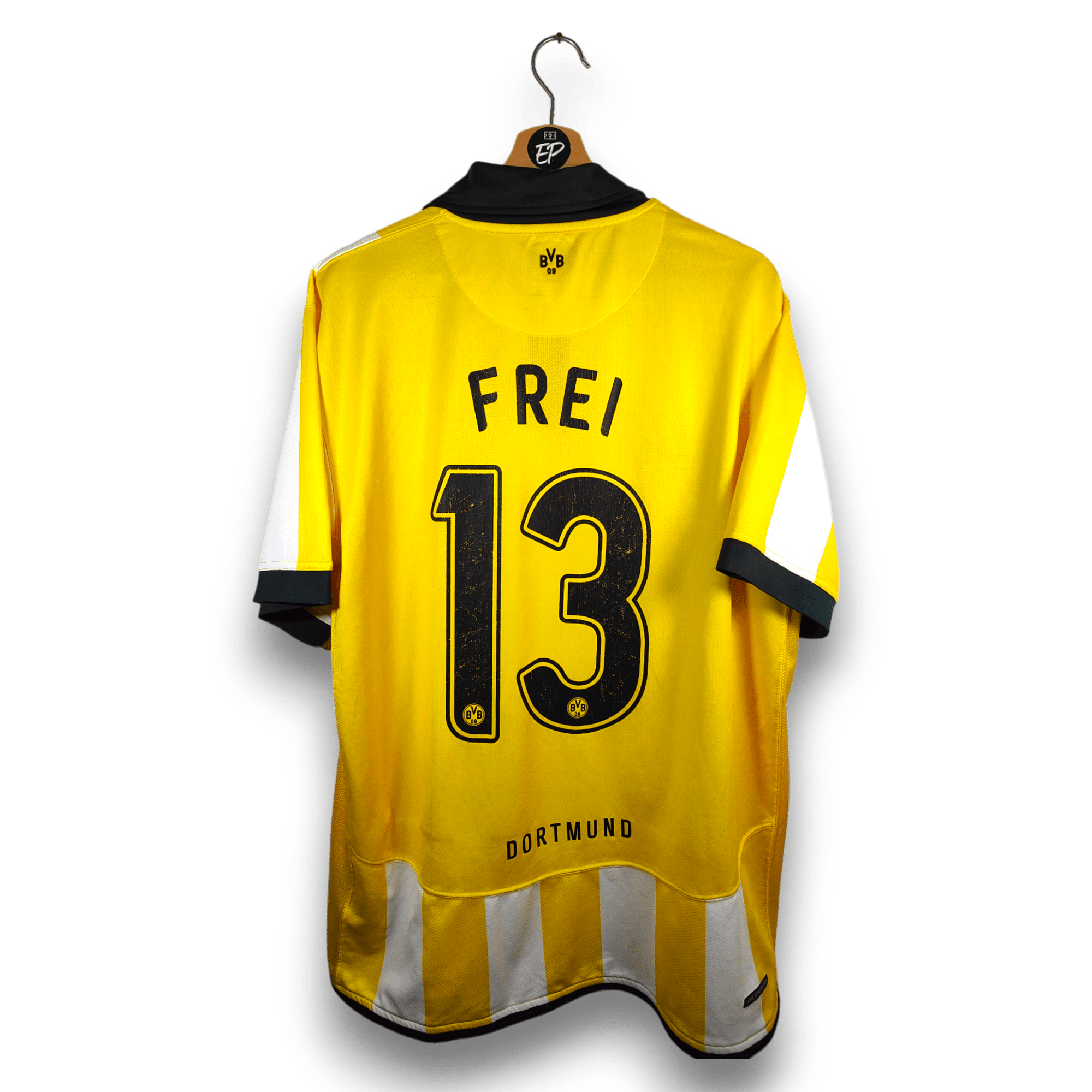 2006 - 07 Dortmund Home Shirt Frei 13 - 7/10 - (XL) - Eternal Pitch