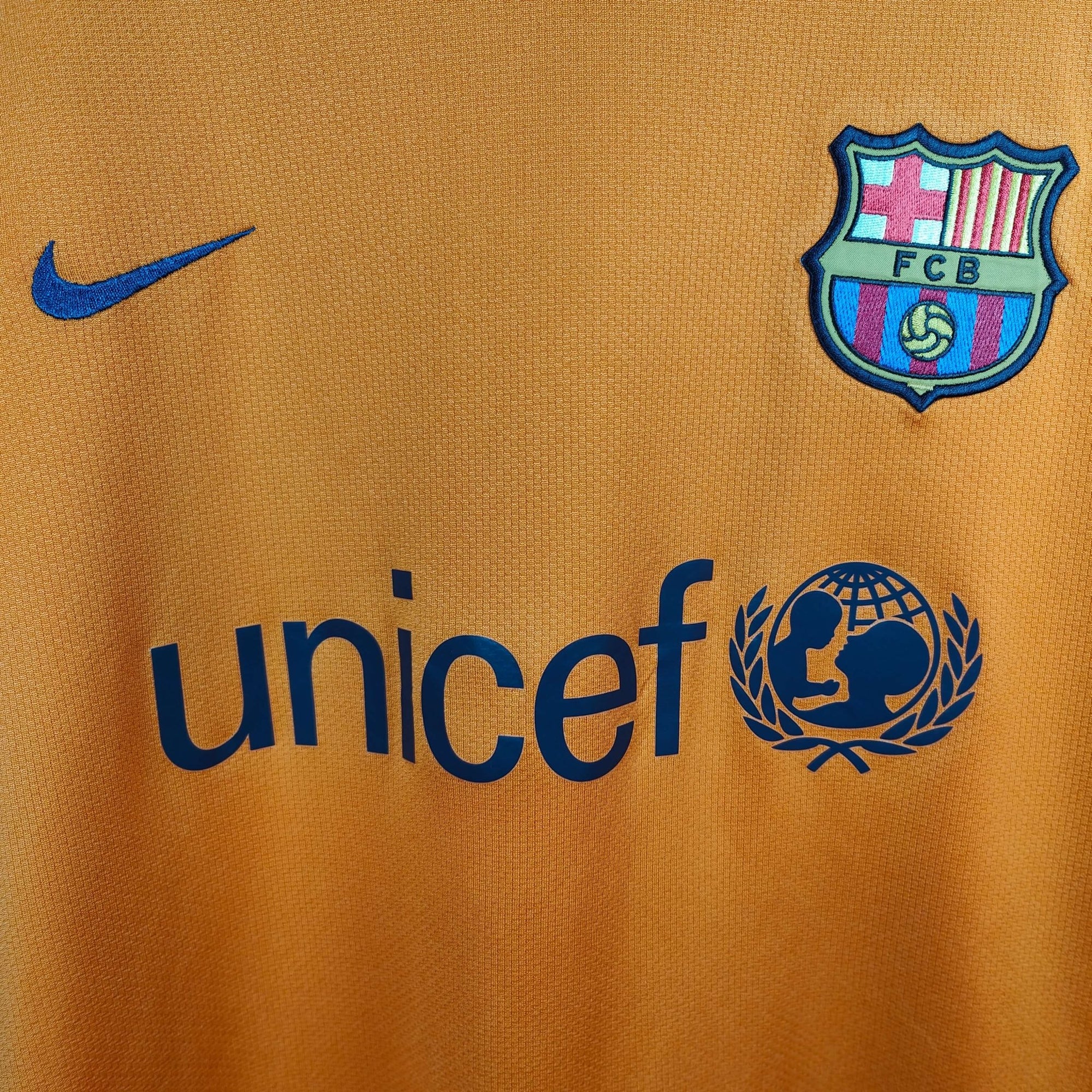 2006 - 07 FC Barcelona Away Shirt Ronaldinho 10 - 9.5/10 - (XL) - Eternal Pitch