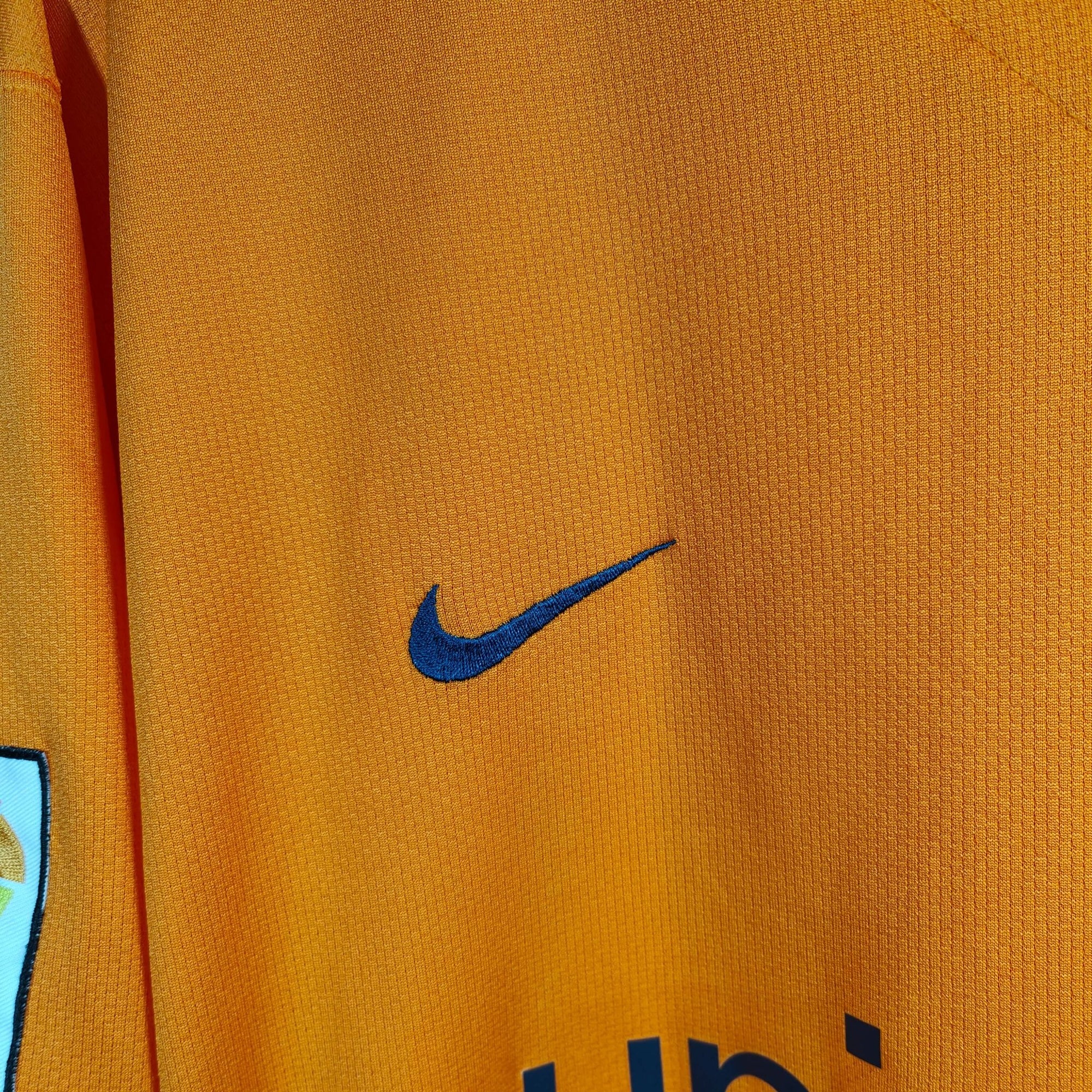 2006 - 07 FC Barcelona Away Shirt Ronaldinho 10 - 9.5/10 - (XL) - Eternal Pitch