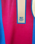 2006 - 07 FC Barcelona Home Shirt Ronaldinho 10 - 8/10 - (L) - Eternal Pitch