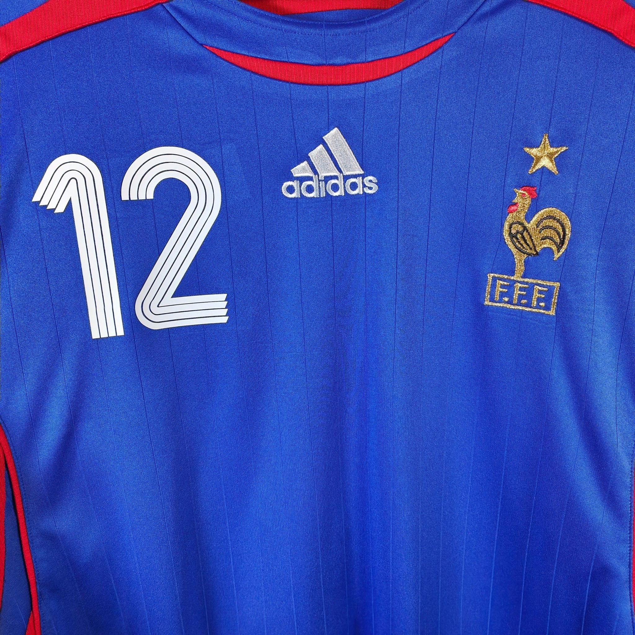 2006-07 France Home Shirt Henry #12 - 9/10 - (XL) – 740126 Adidas
