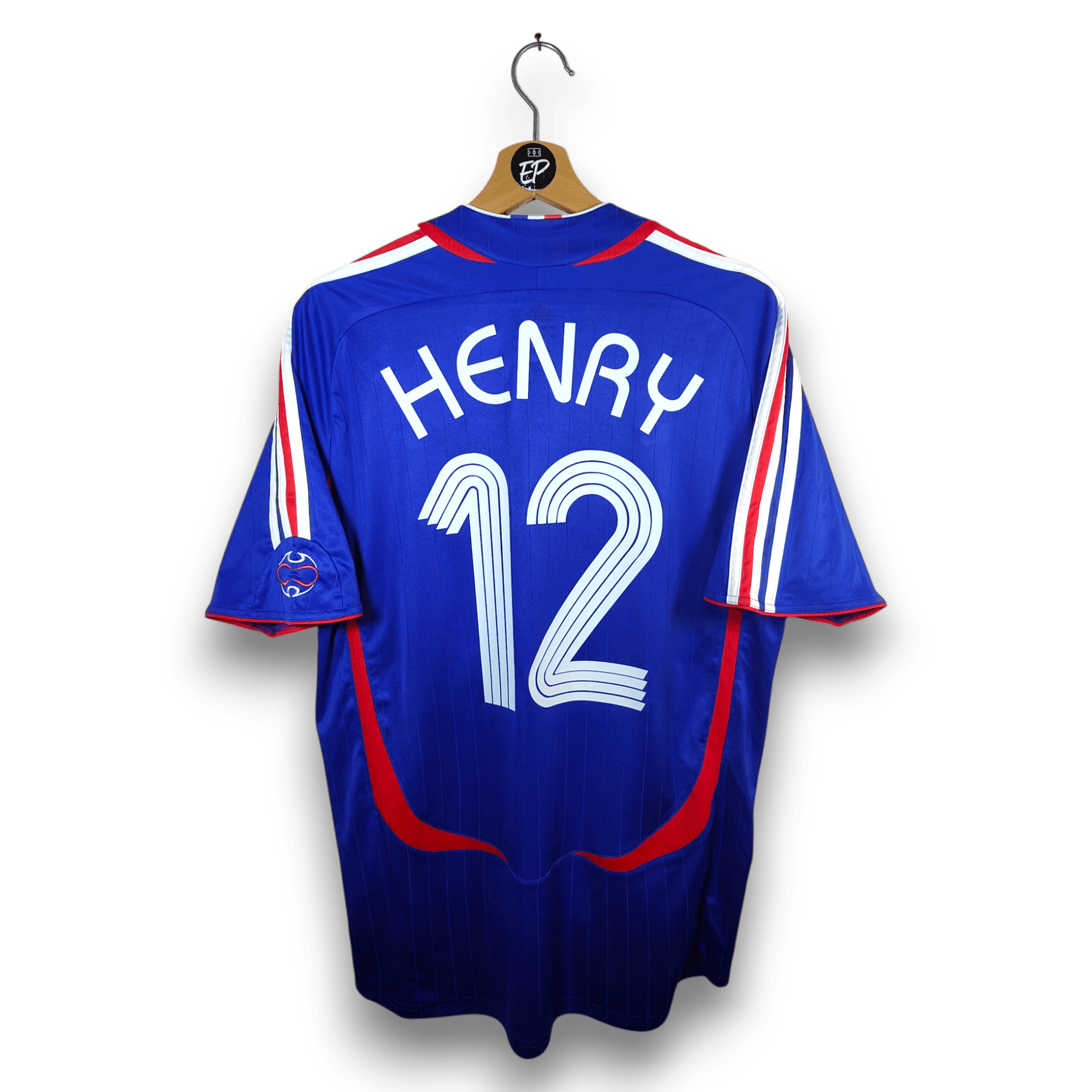 2006 - 07 France Home Shirt Henry 12 - 9.5/10 - (L) - Eternal Pitch
