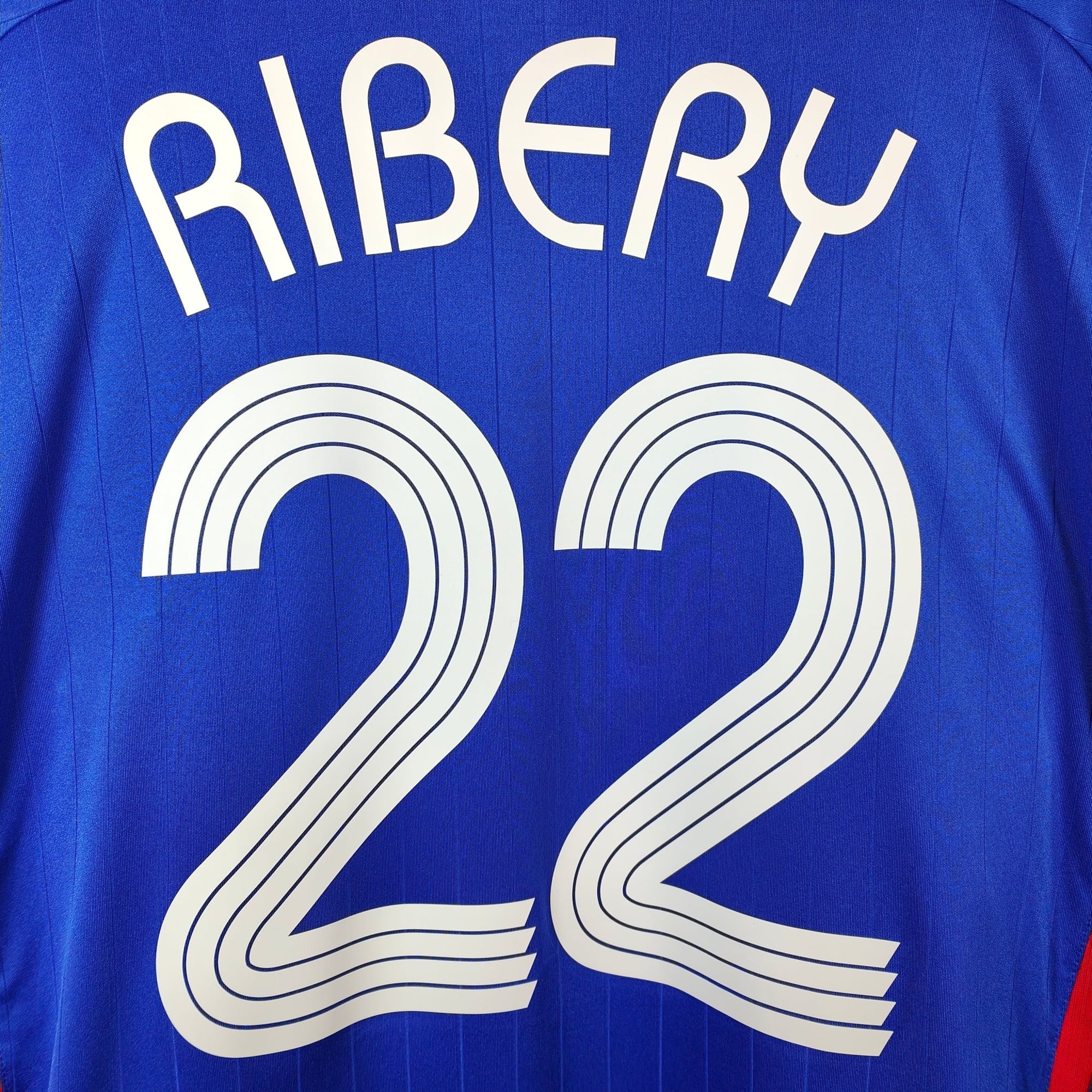 2006 - 07 France Home Shirt Ribery 22 - 8.5/10 - (XL) - Eternal Pitch