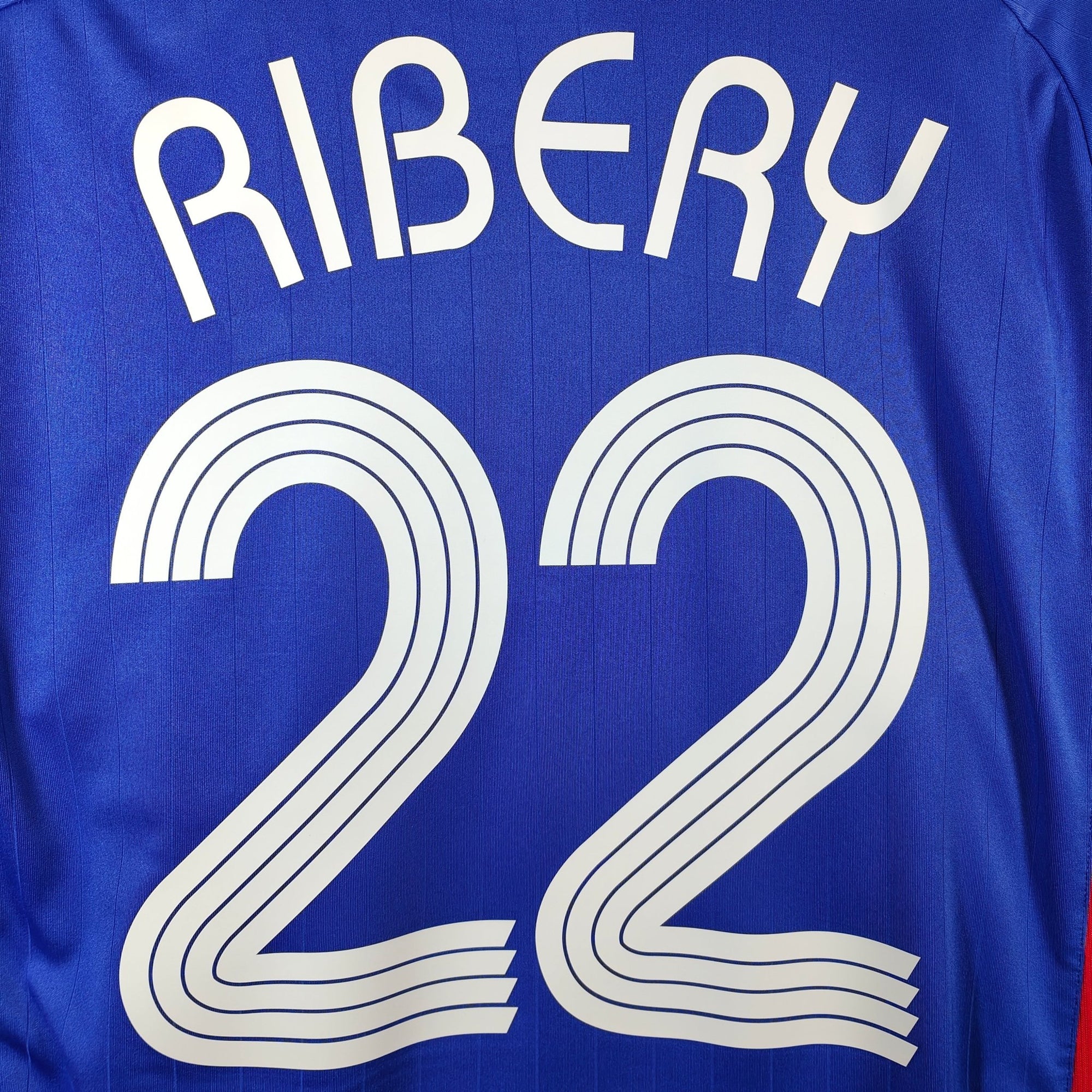 2006 - 07 France Home Shirt Ribery 22 - 9.5/10 - (L) - Eternal Pitch