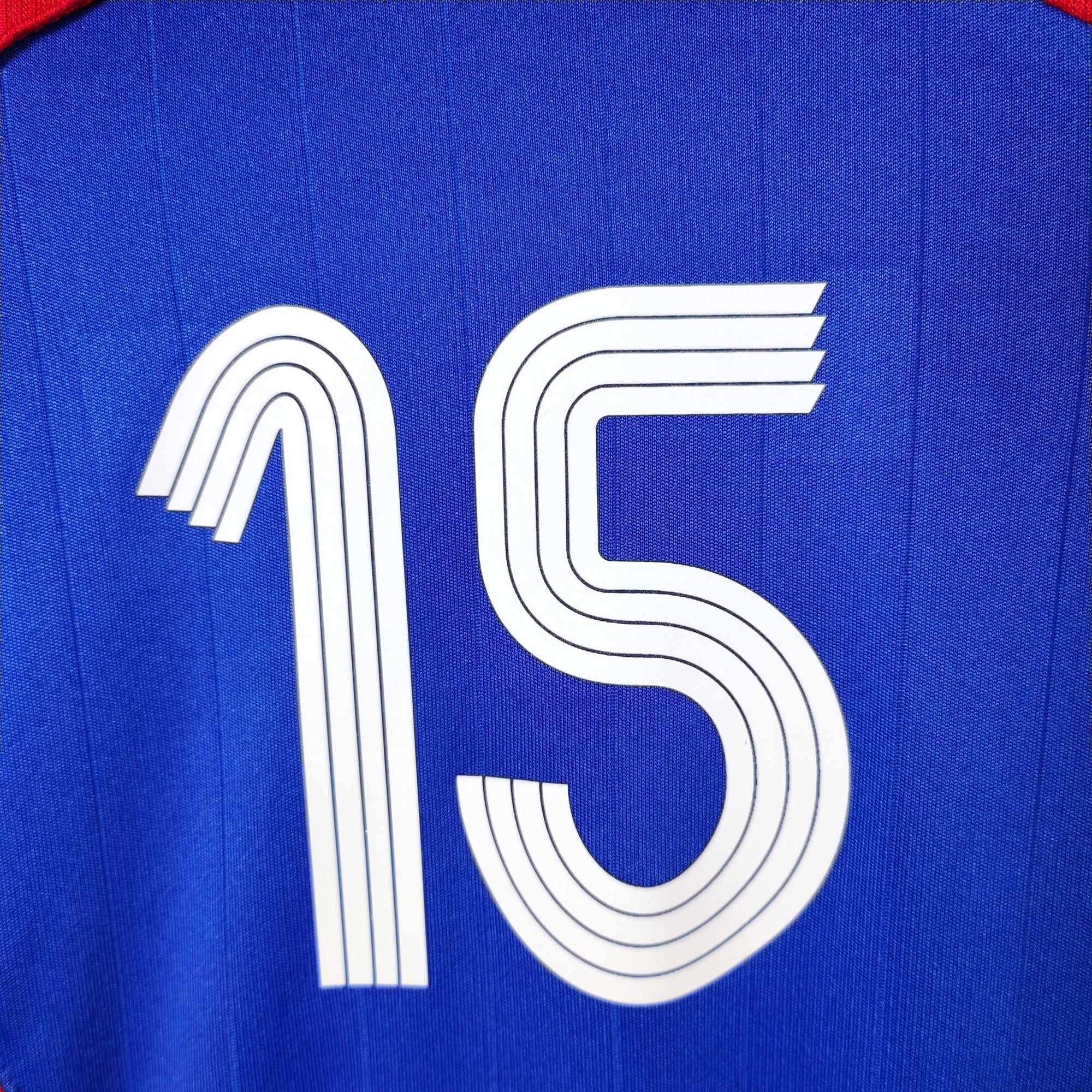 2006 - 07 France Home Shirt Thuram 15 - 9/10 - (XL) - Eternal Pitch