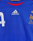 2006 - 07 France Home Shirt Vieira 4 - 9/10 - (L) - Eternal Pitch