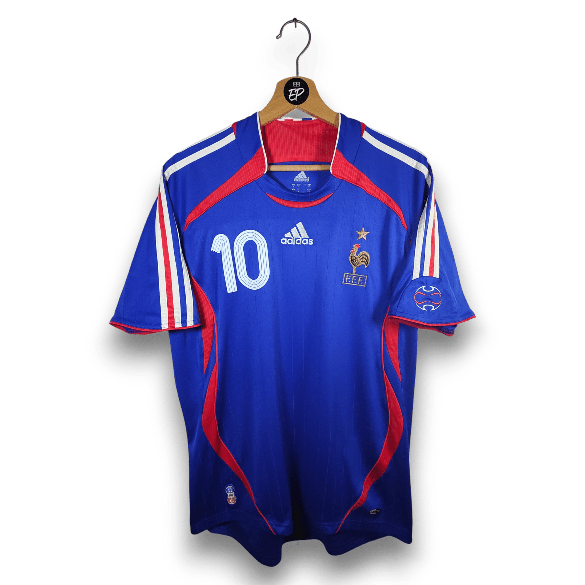 2006 - 07 France Home Shirt Zidane 10 - 8.5/10 - (M) - Eternal Pitch