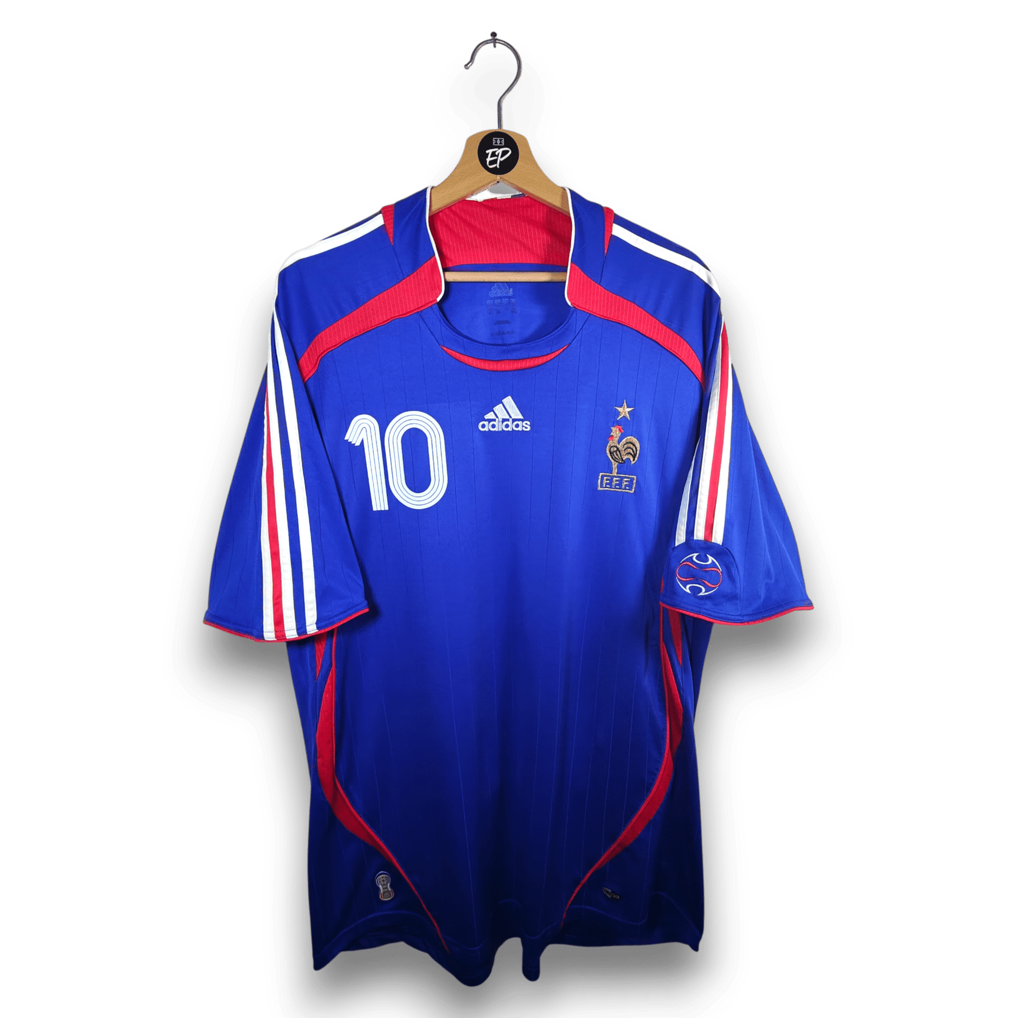 2006 - 07 France Home Shirt Zidane 10 - 9/10 - (XXL) - Eternal Pitch