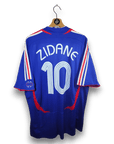 2006 - 07 France Home Shirt Zidane 10 - 9/10 - (XXL) - Eternal Pitch