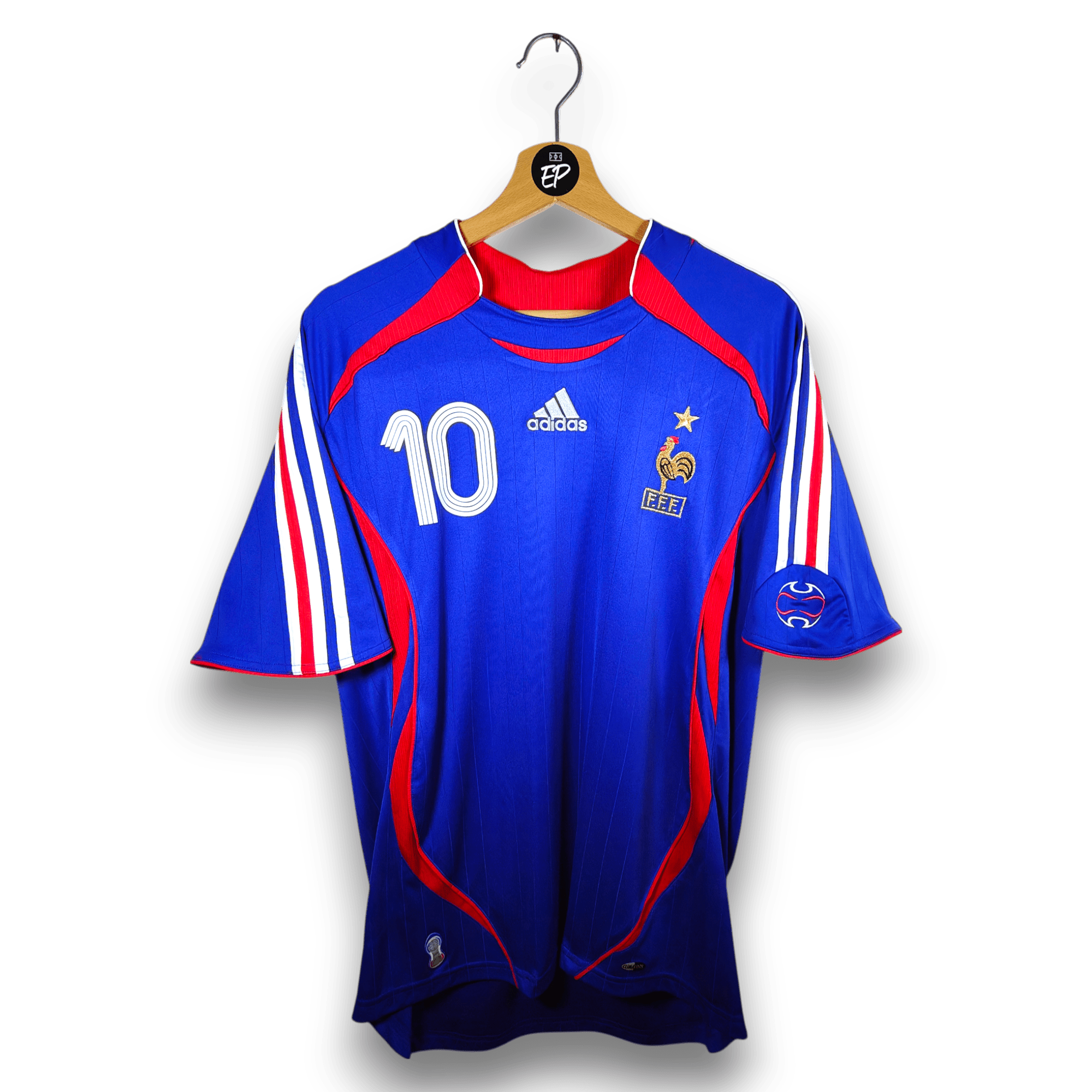 2006 - 07 France Home Shirt Zidane 10 - 9.5/10 - (L) - Eternal Pitch