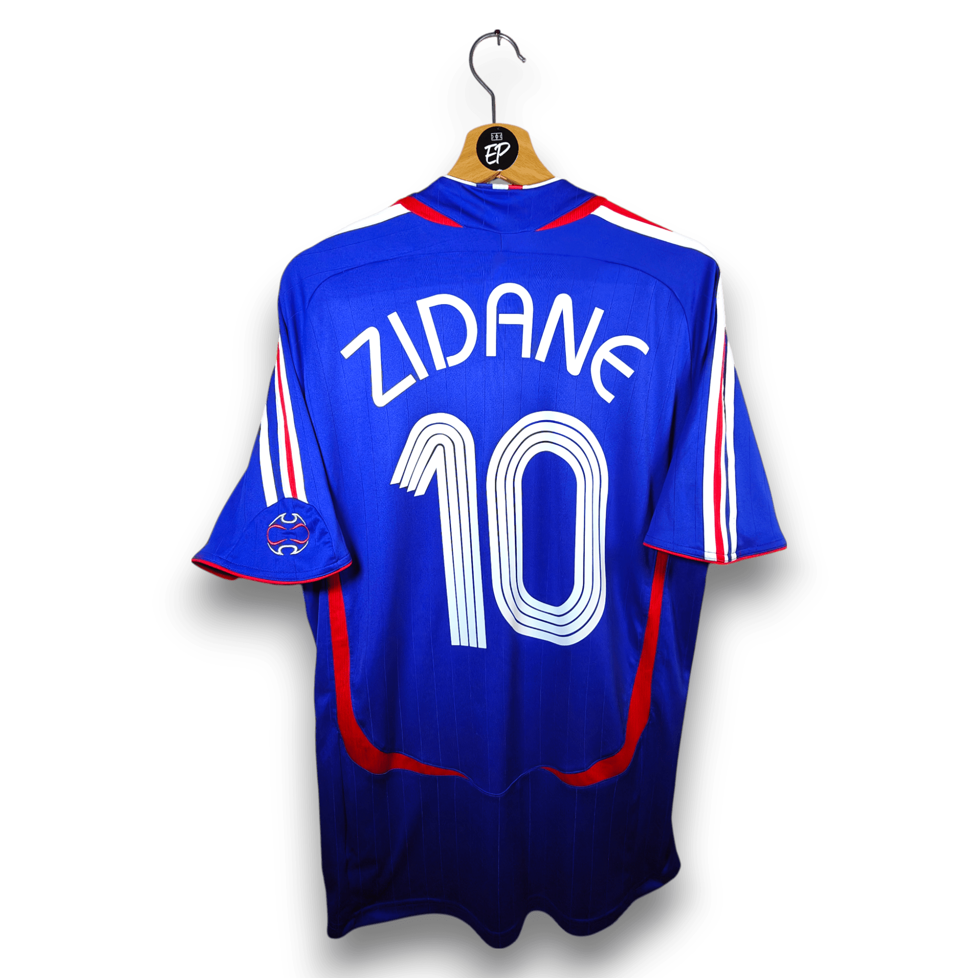 2006 - 07 France Home Shirt Zidane 10 - 9.5/10 - (L) - Eternal Pitch