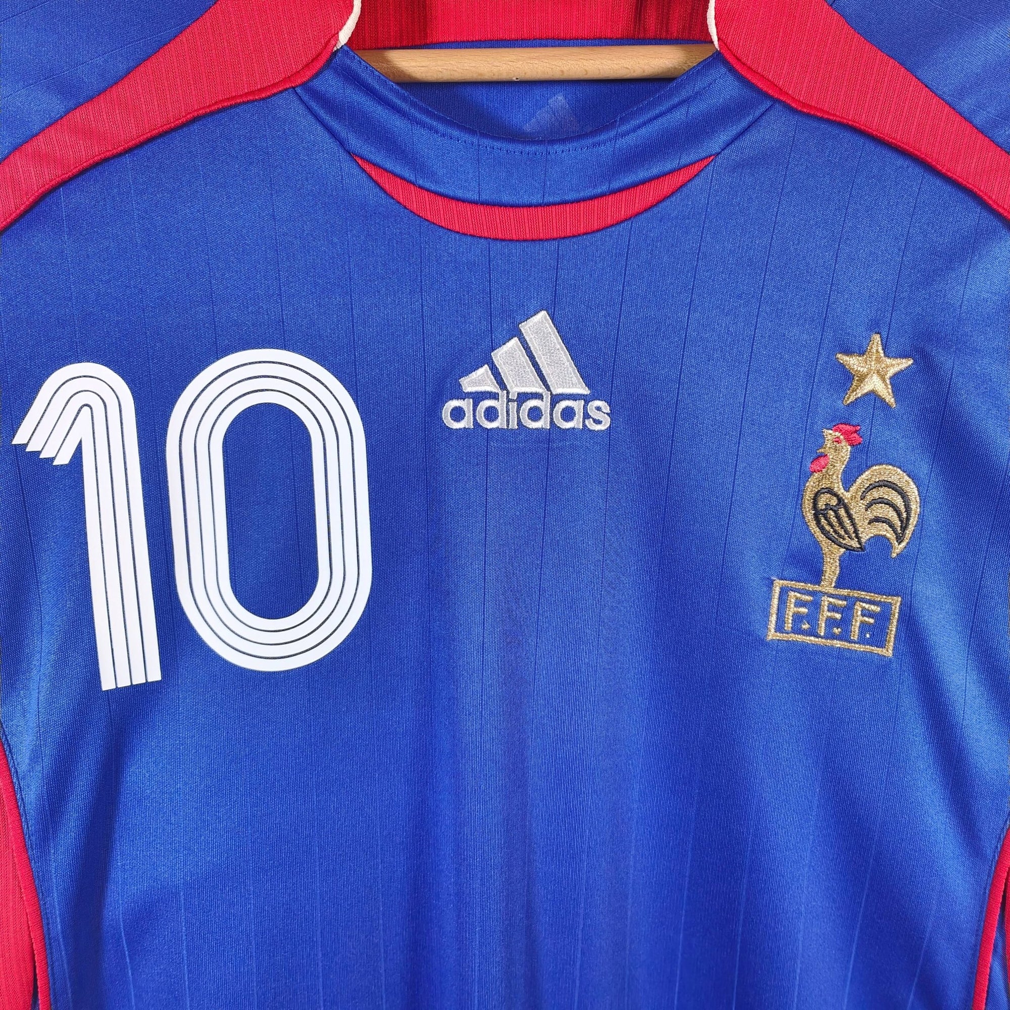 2006 - 07 France Home Shirt Zidane 10 - 9.5/10 - (M) - Eternal Pitch